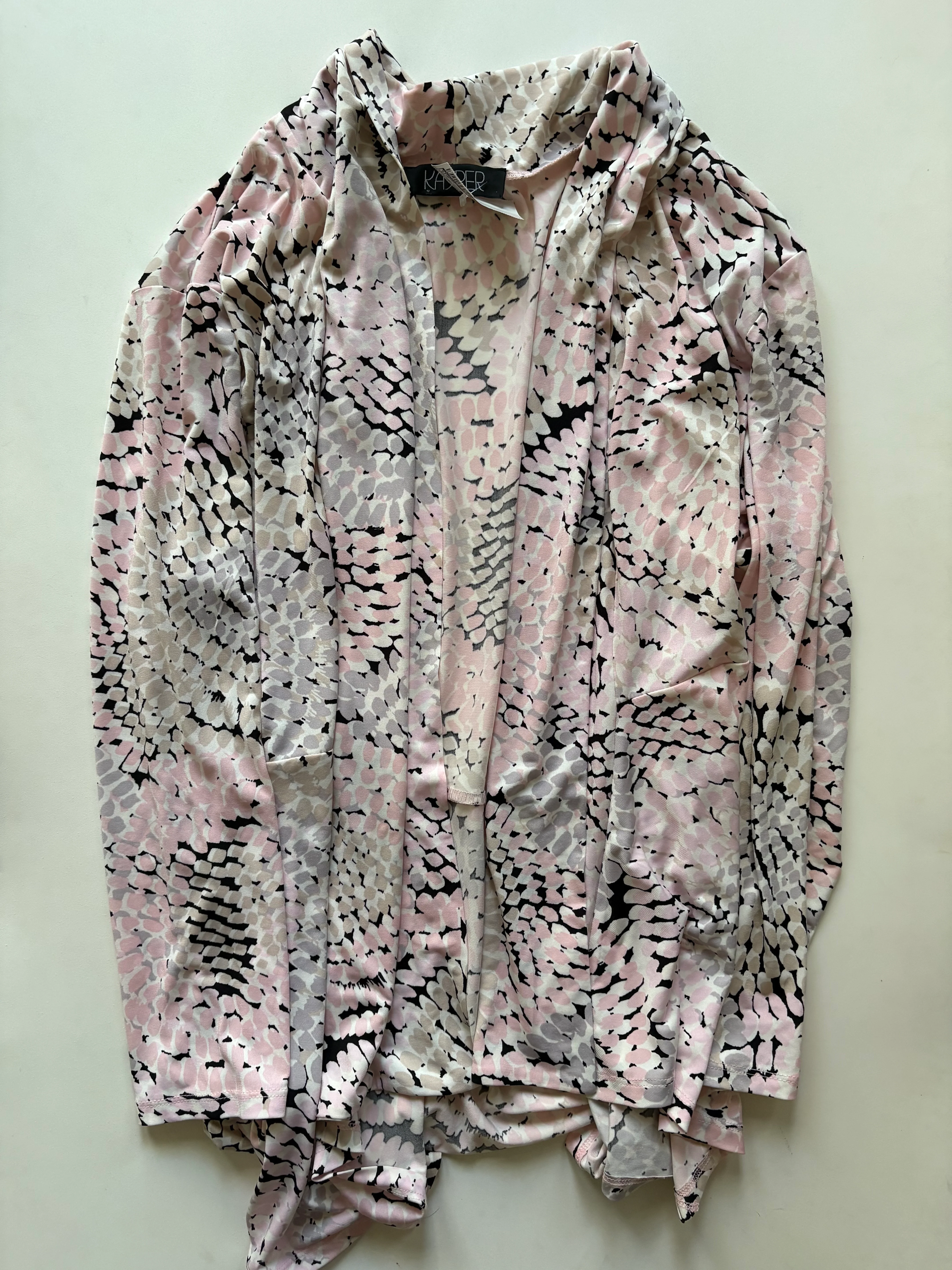 Kimono By Kasper In Pink, Size: 2x