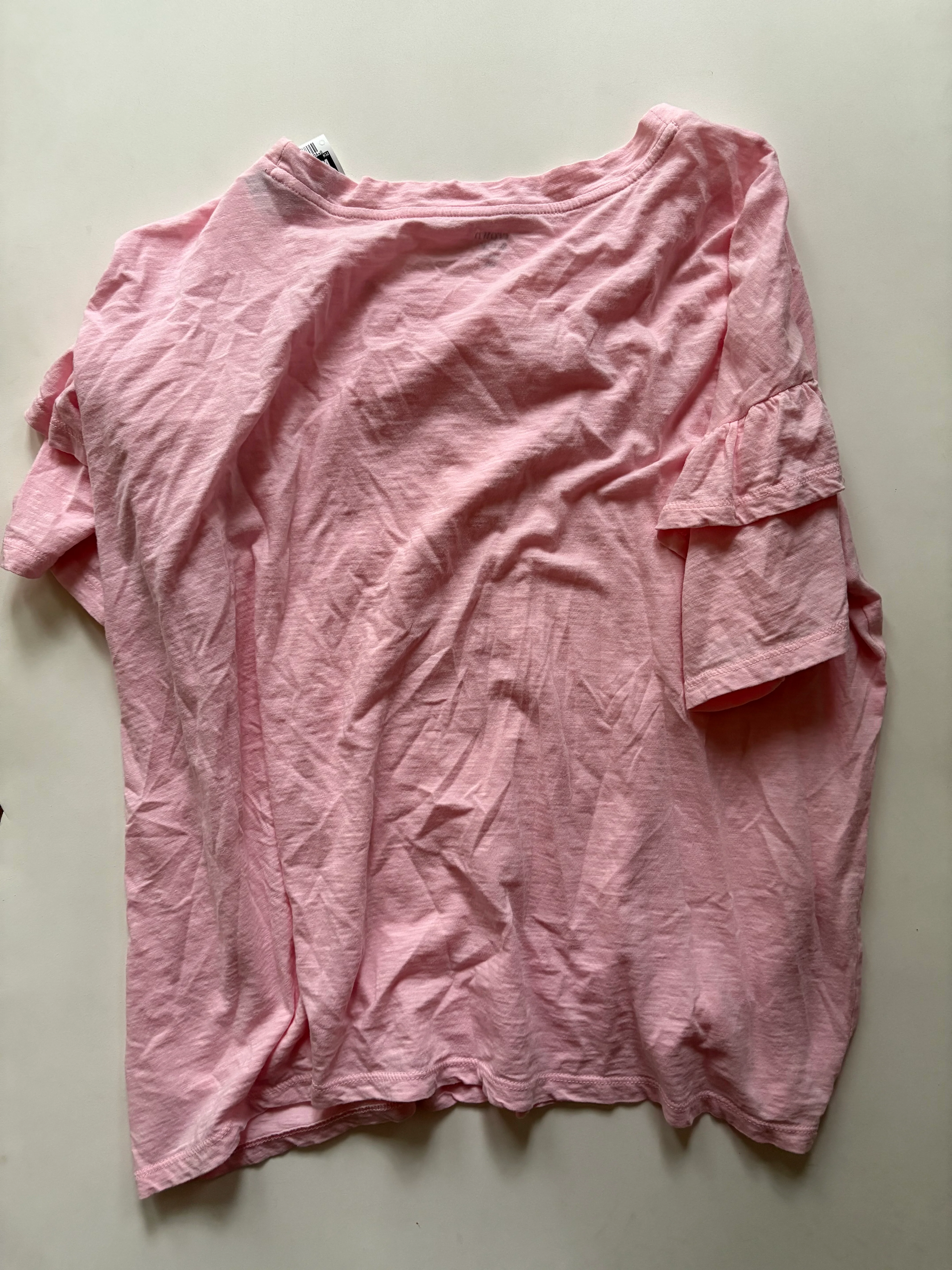 Top Short Sleeve By Crown And Ivy In Pink, Size: 2x - Image 2