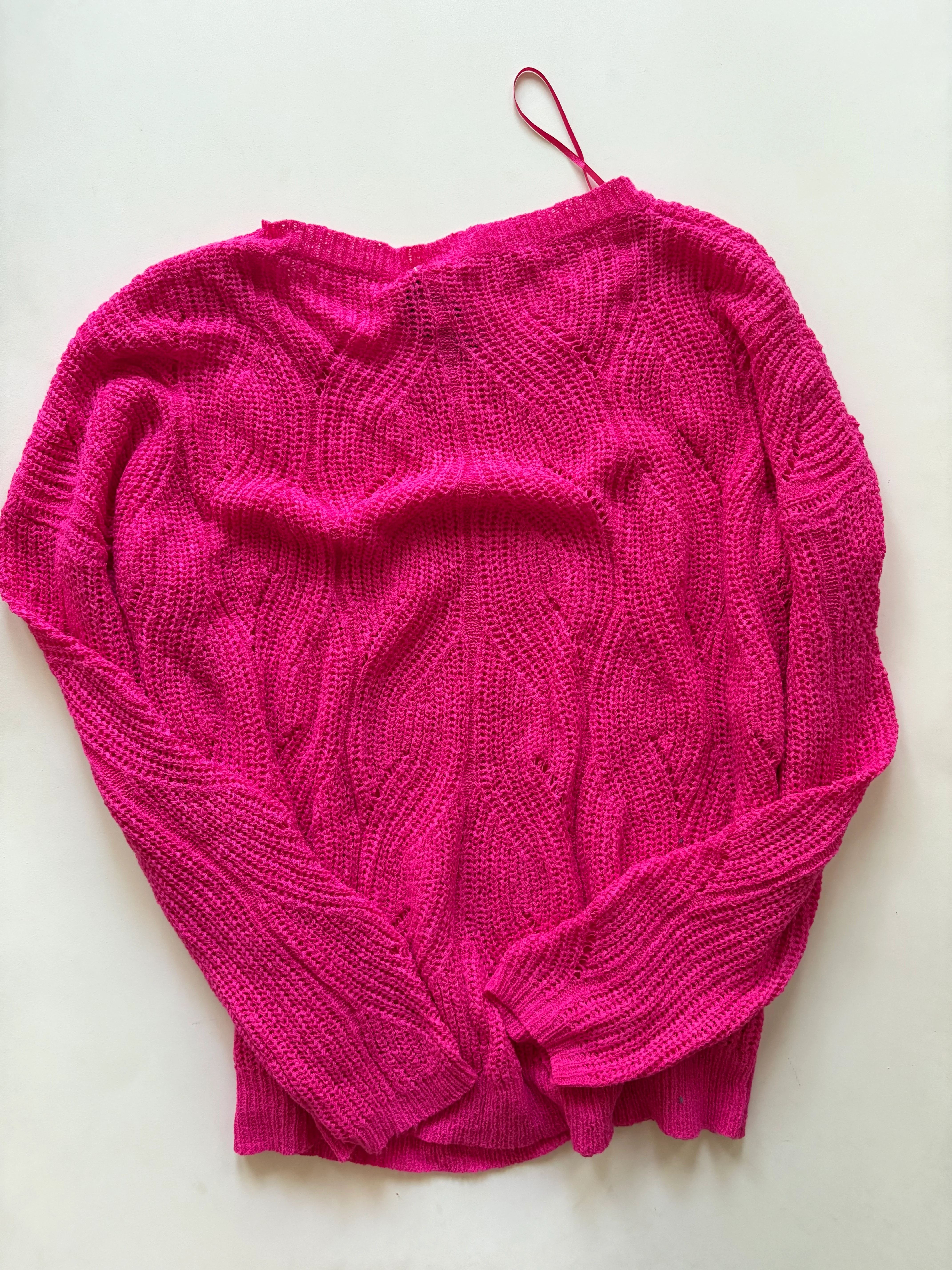 Sweater By Ee Some In Pink, Size: S - Image 2