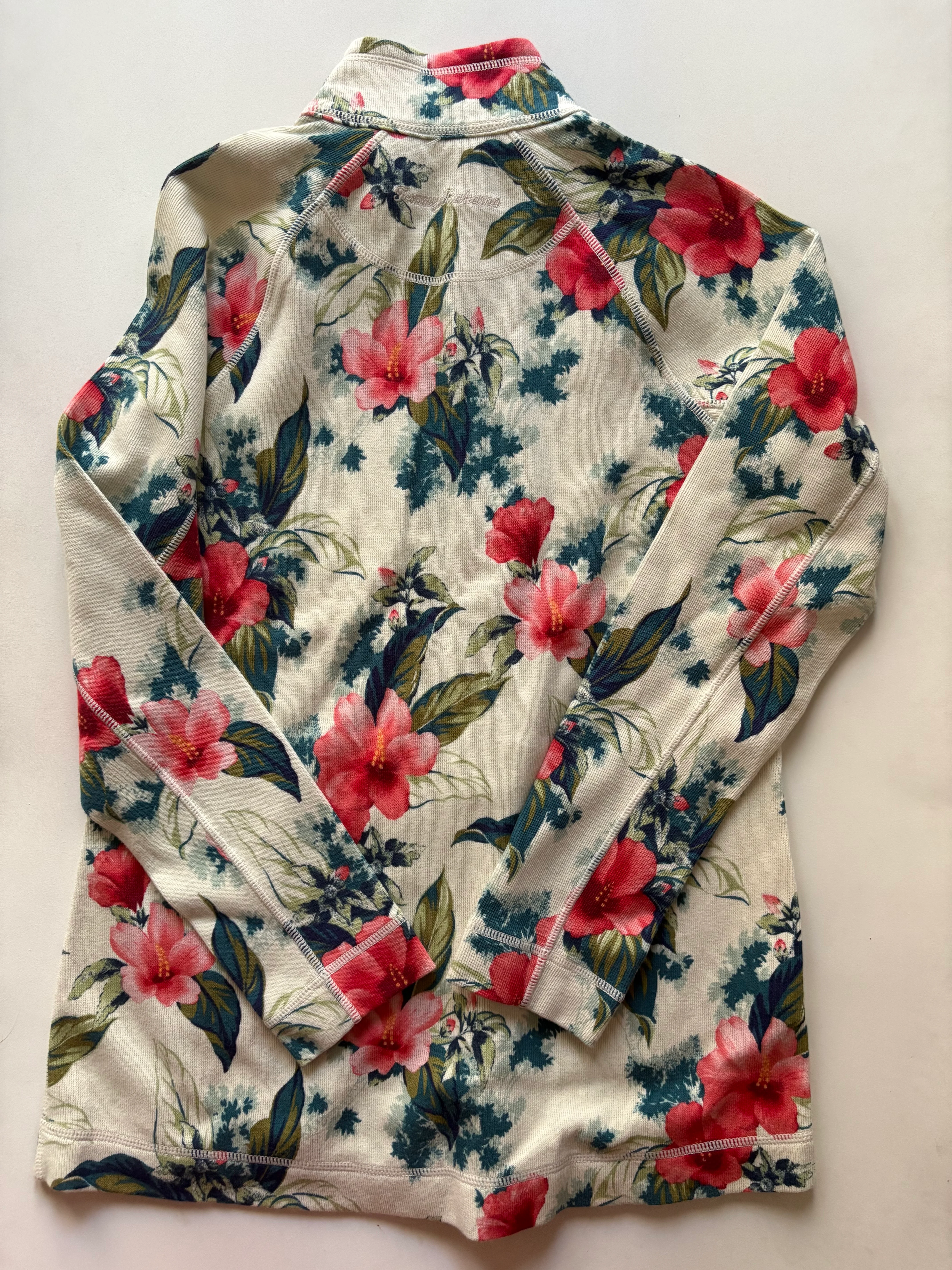Jacket Other By Tommy Bahama In Floral Print, Size: S - Image 2
