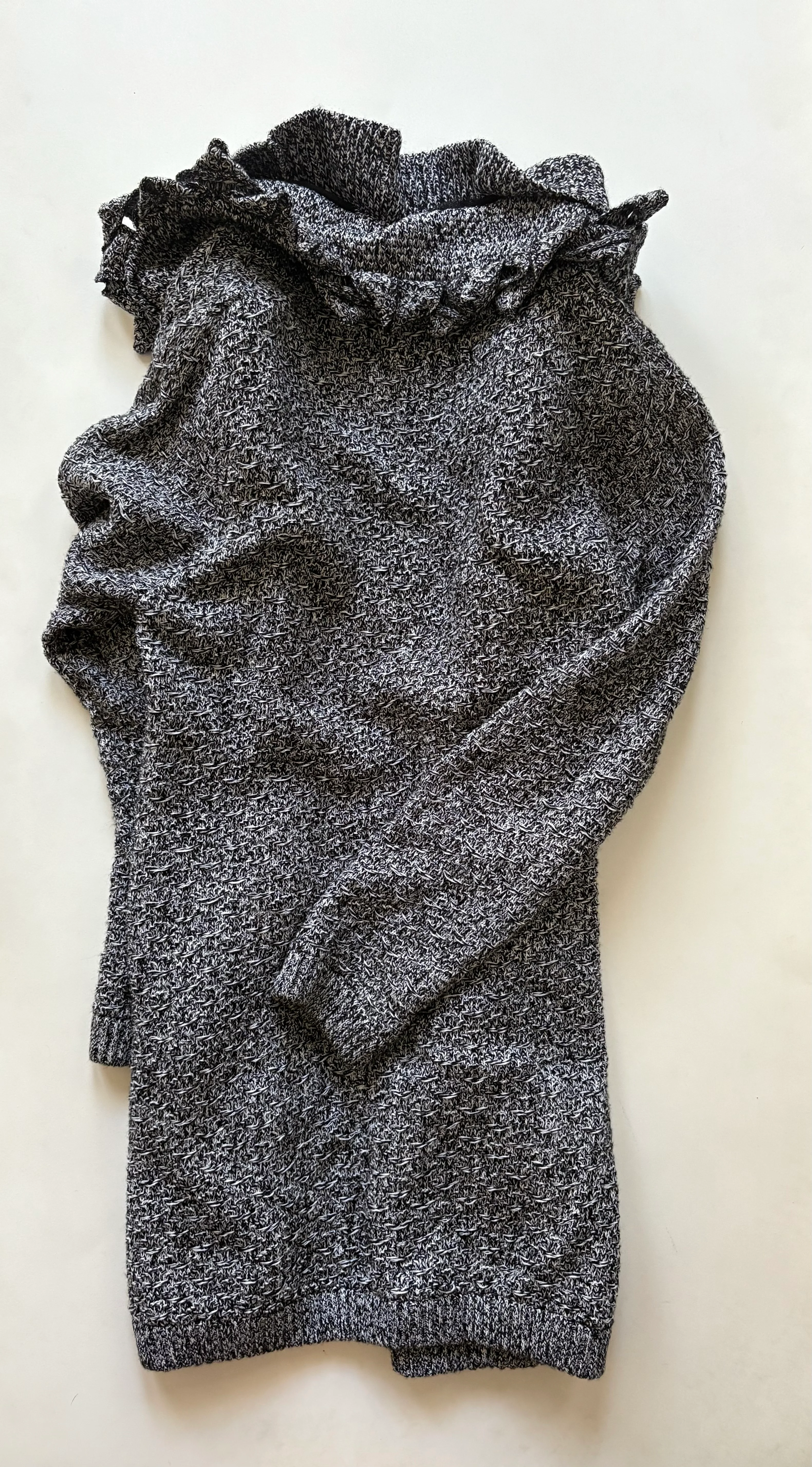 Sweater Cardigan By Peck And Peck In Black, Size: M - Image 2