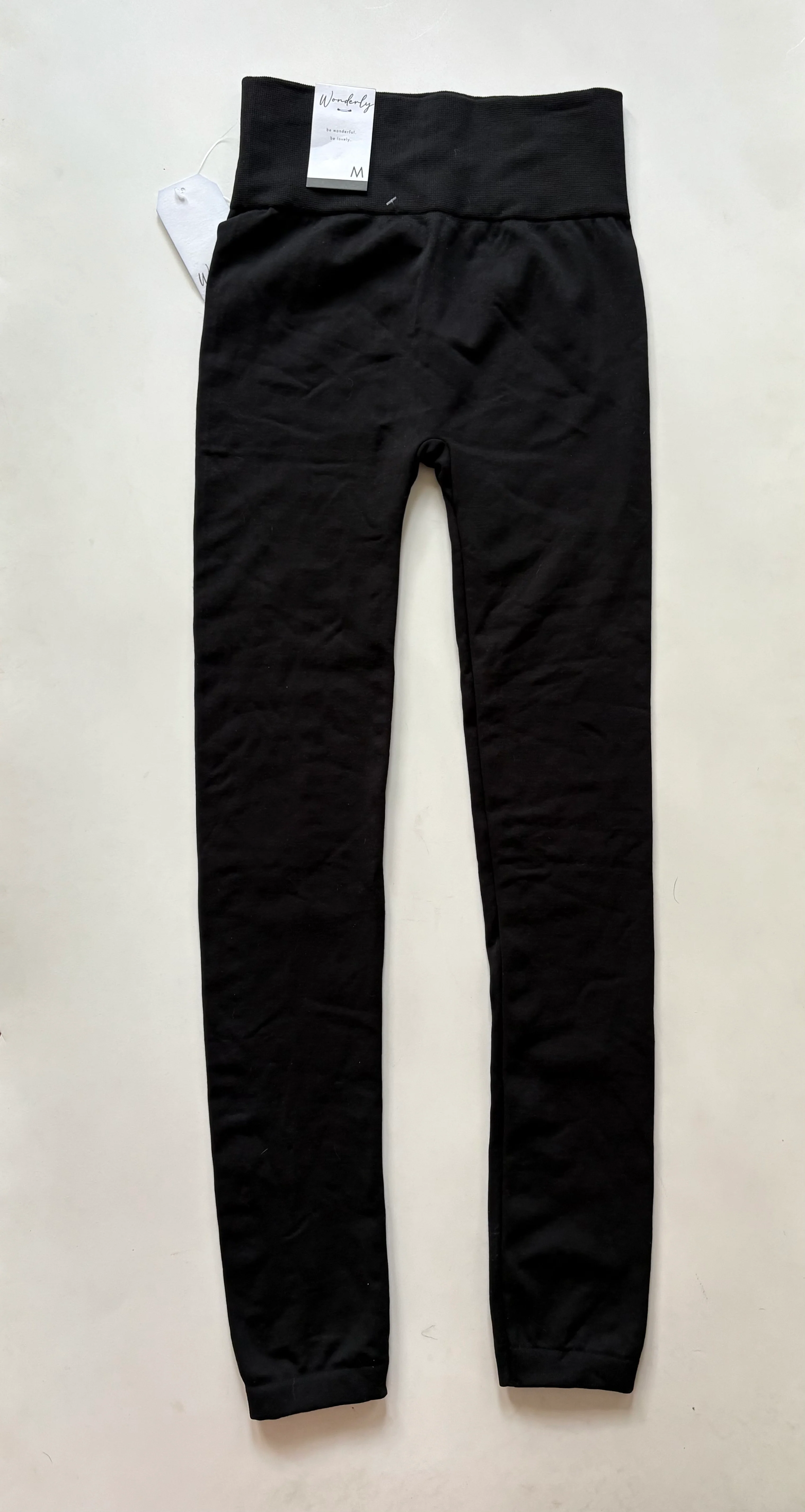 Pants Leggings By Wonderly In Black, Size: M - Image 2