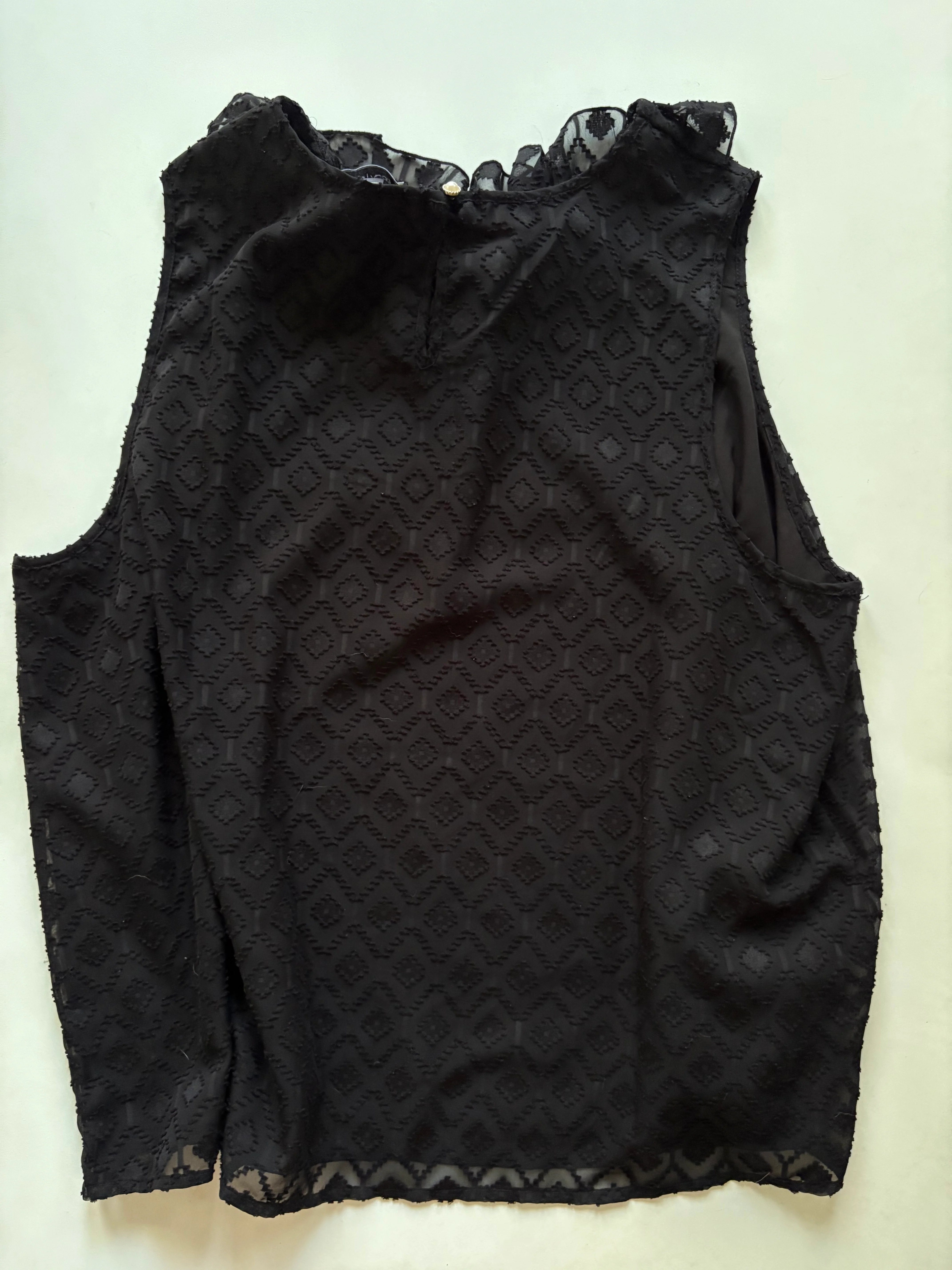Blouse Sleeveless By Stacy London In Black, Size: Xl - Image 2