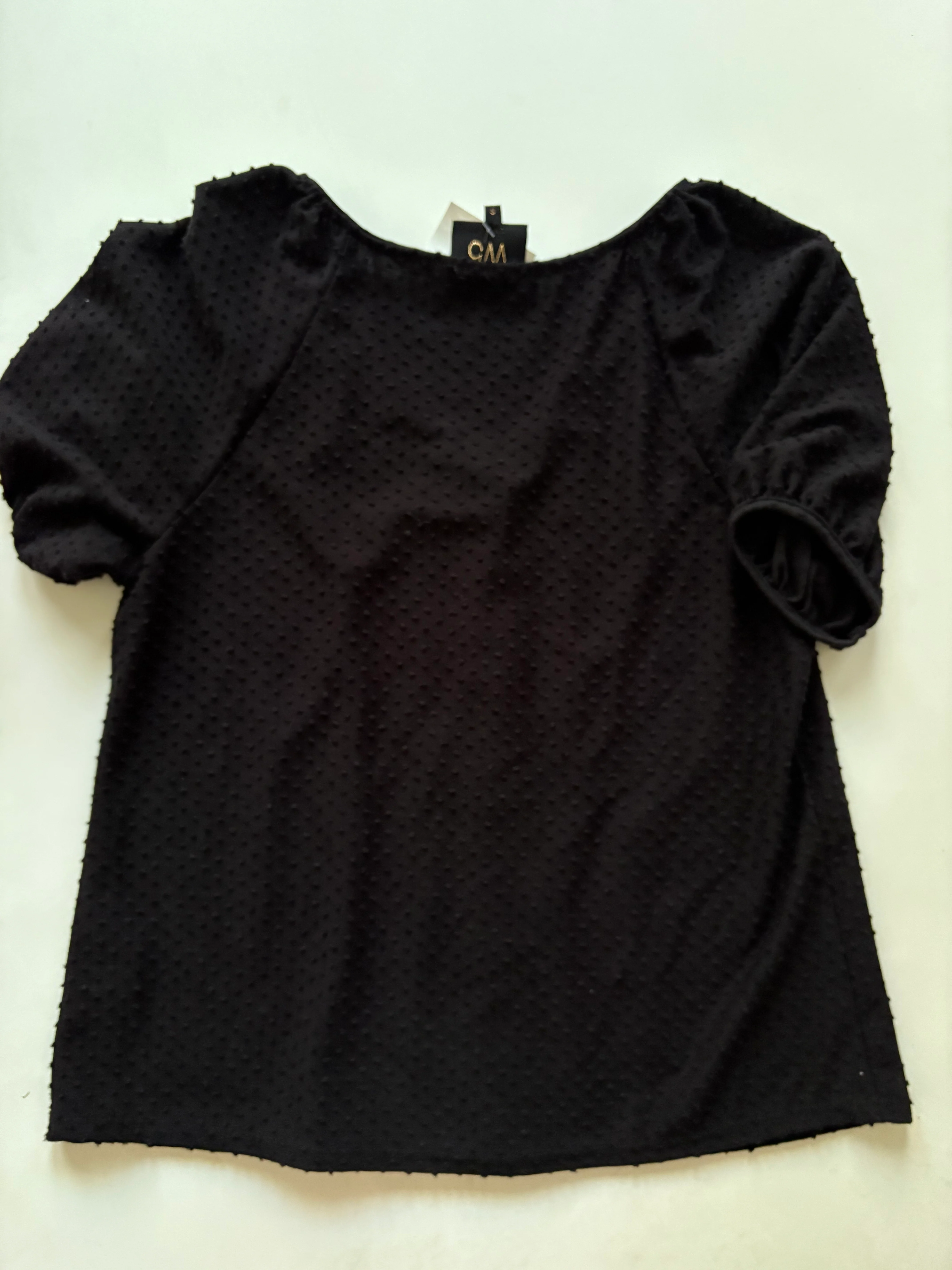 Top Short Sleeve By W5 In Black, Size: S - Image 2