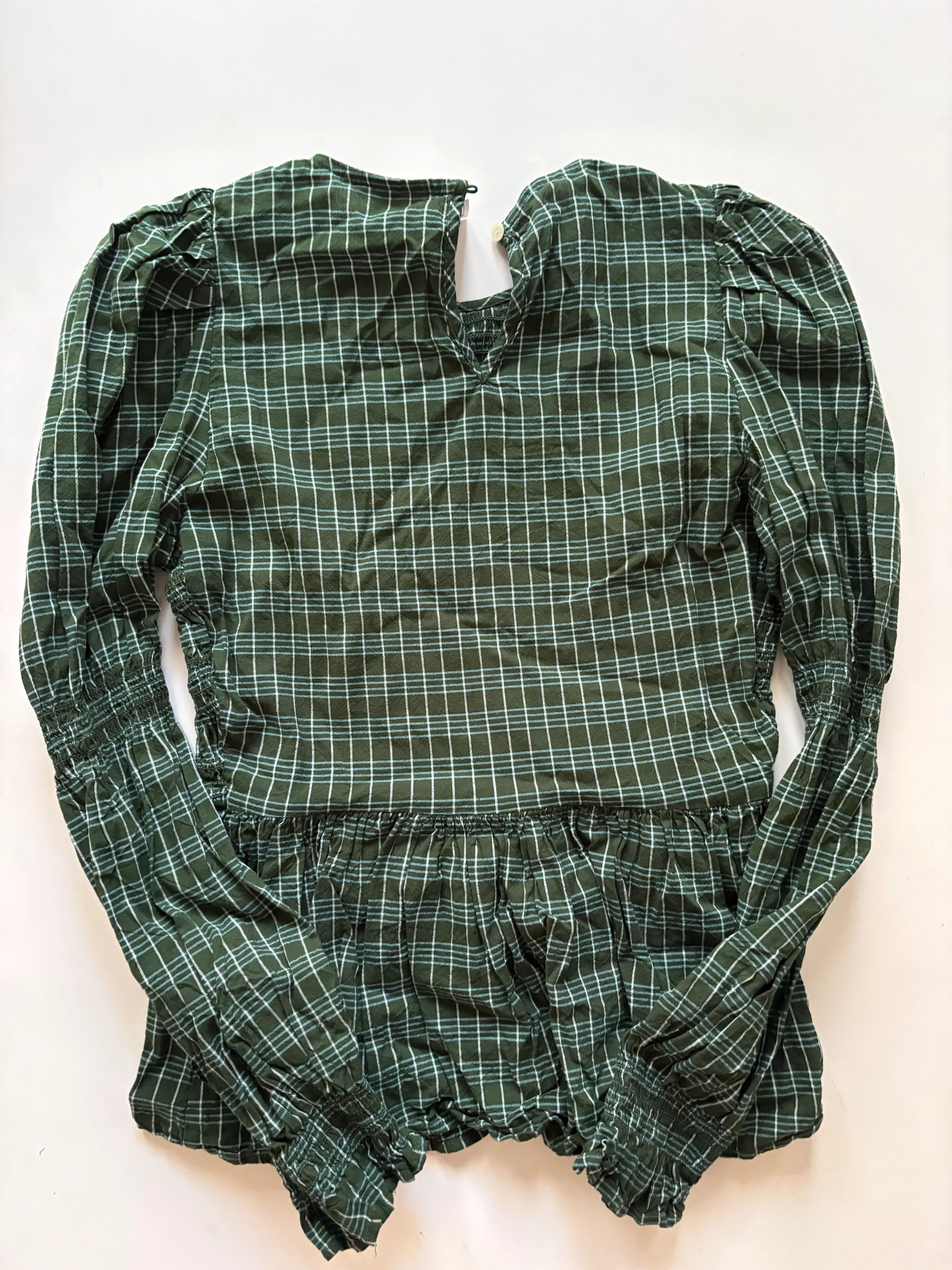 Top Long Sleeve By Universal Thread In Green, Size: S - Image 2