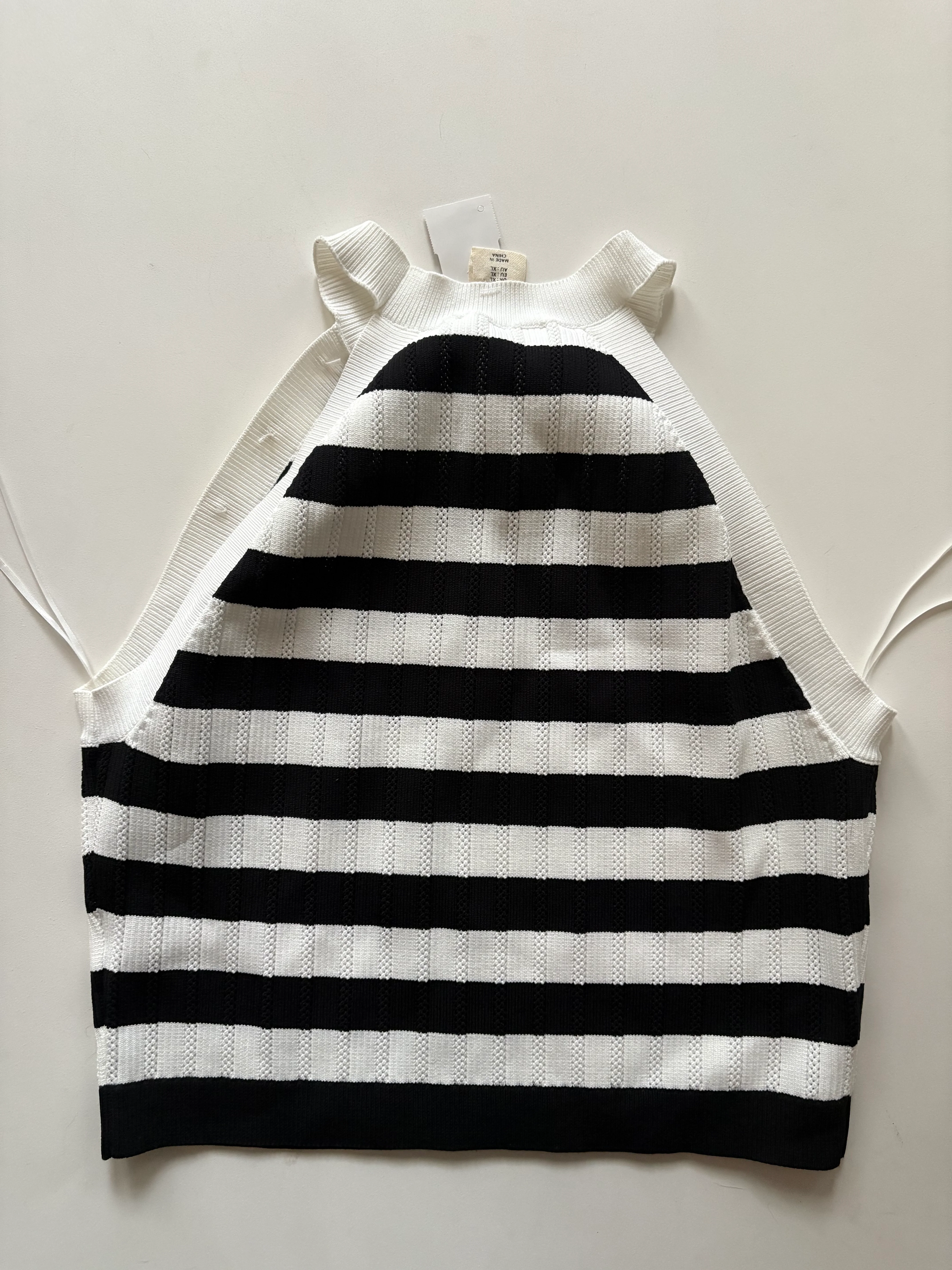 Sweater By Happily Grey In Striped Pattern, Size: Xl - Image 2