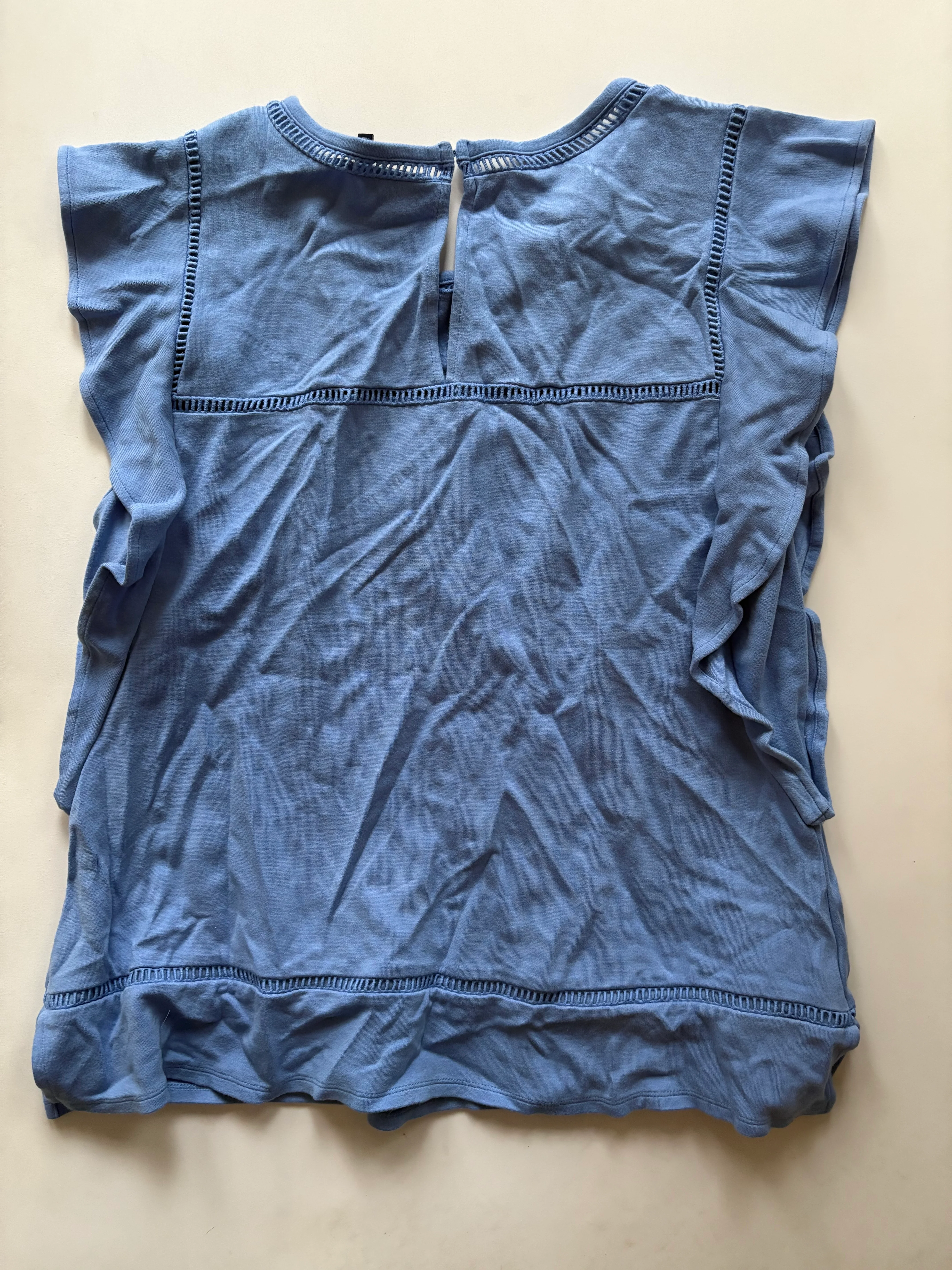 Top Sleeveless By Kaari Blue In Blue, Size: Xl - Image 2
