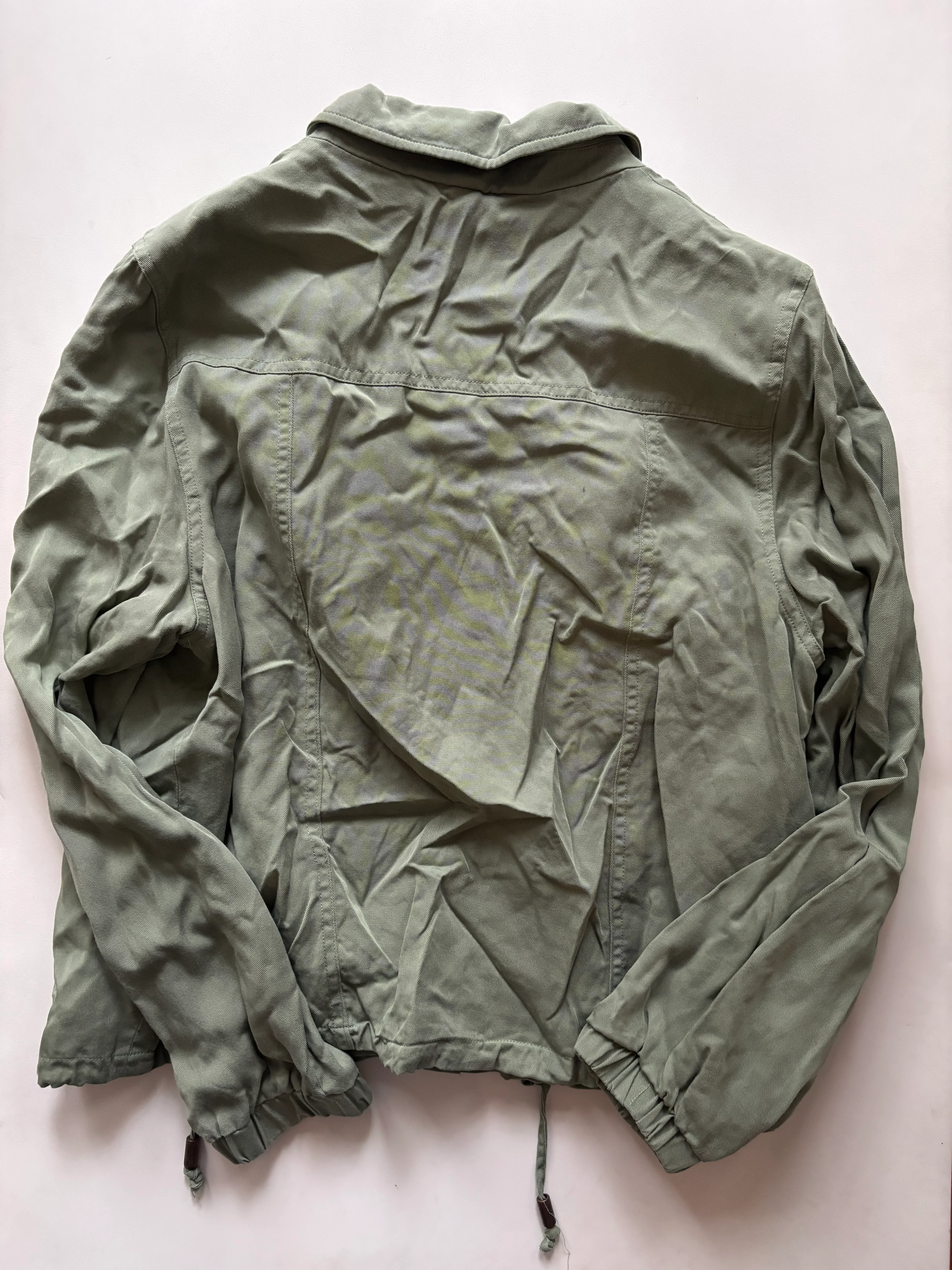 Jacket Moto By Kaari Blue In Green, Size: Xl - Image 2