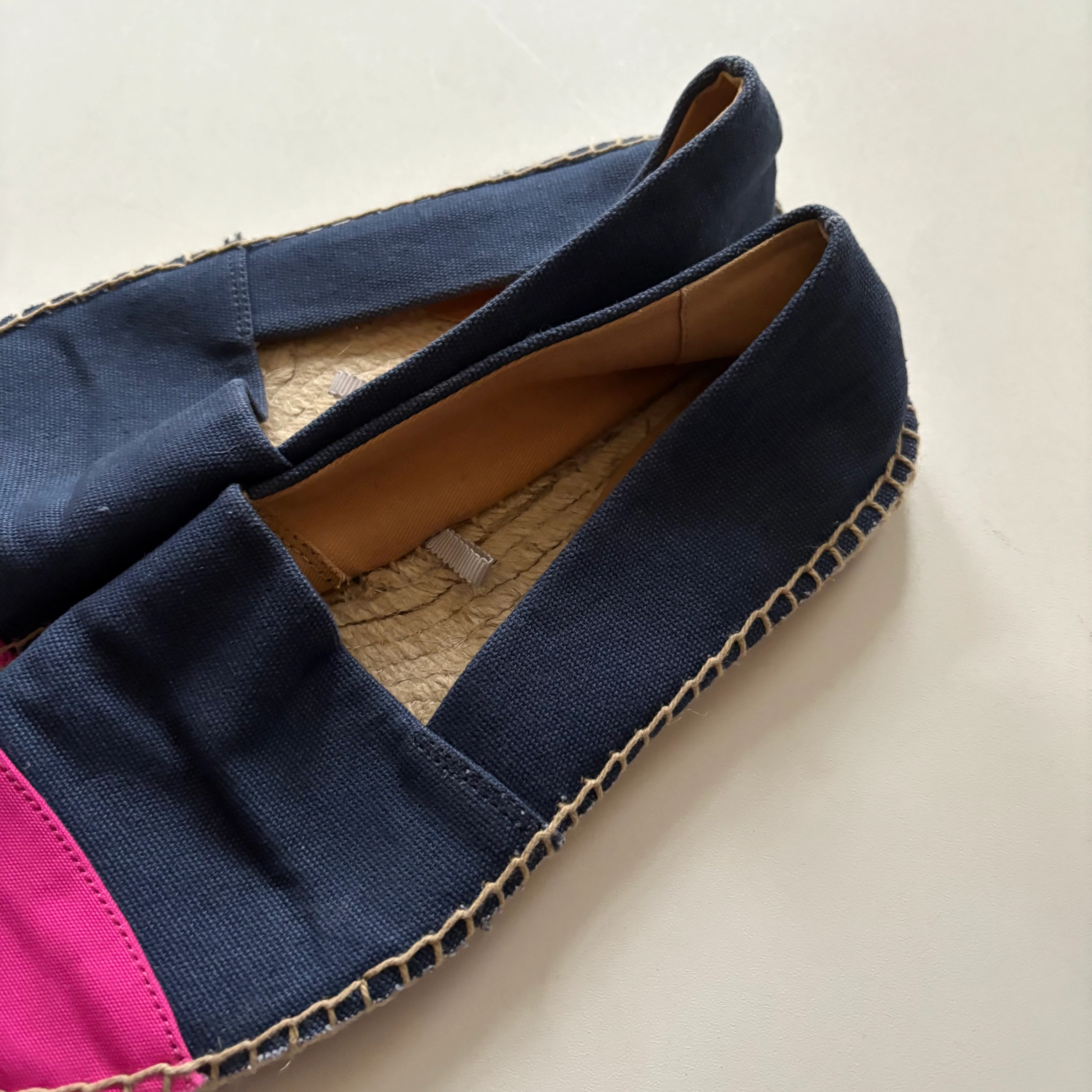 Shoes Flats By J. Crew In Blue & Pink, Size: 7 - Image 3