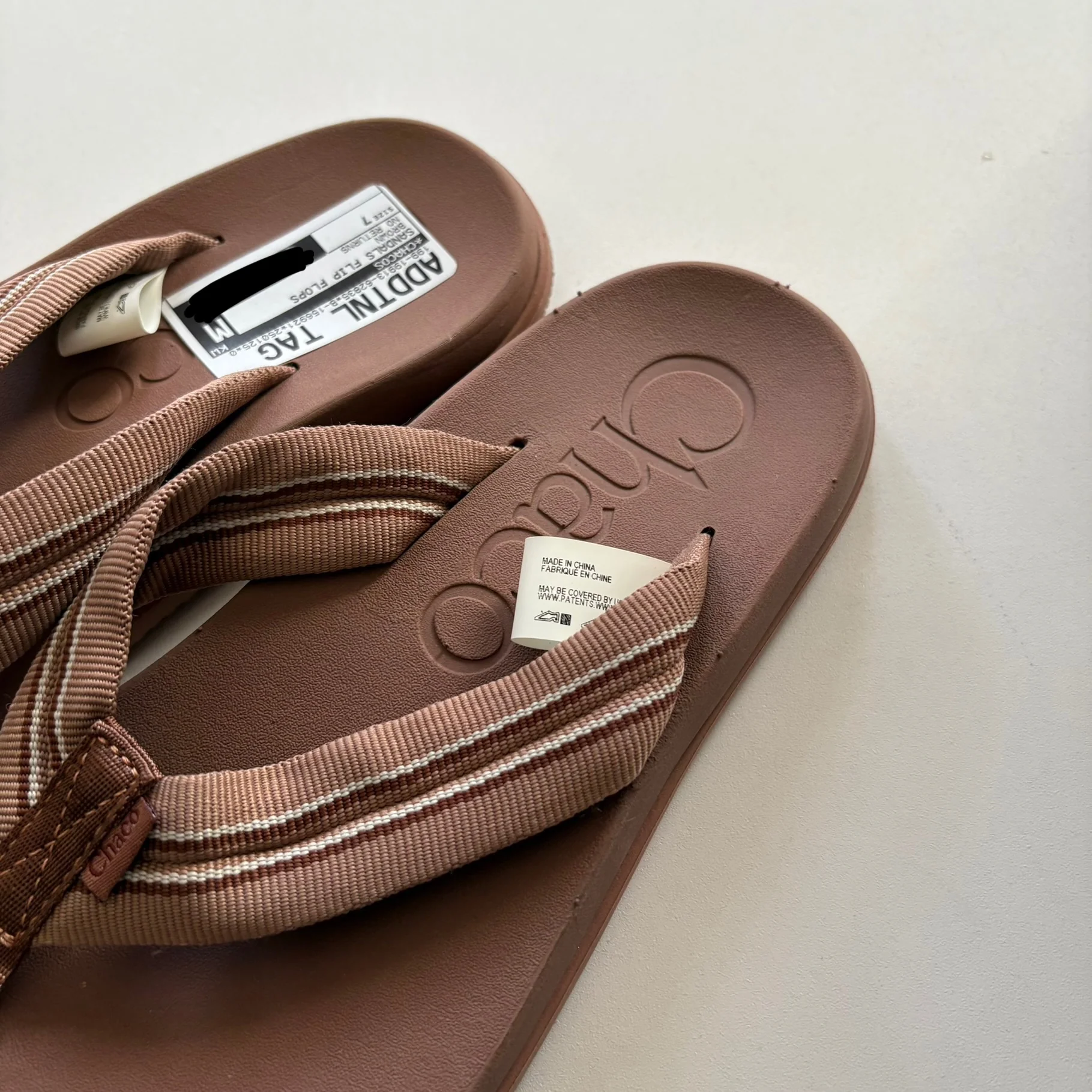 Sandals Flip Flops By Chacos In Brown, Size: 7 - Image 3