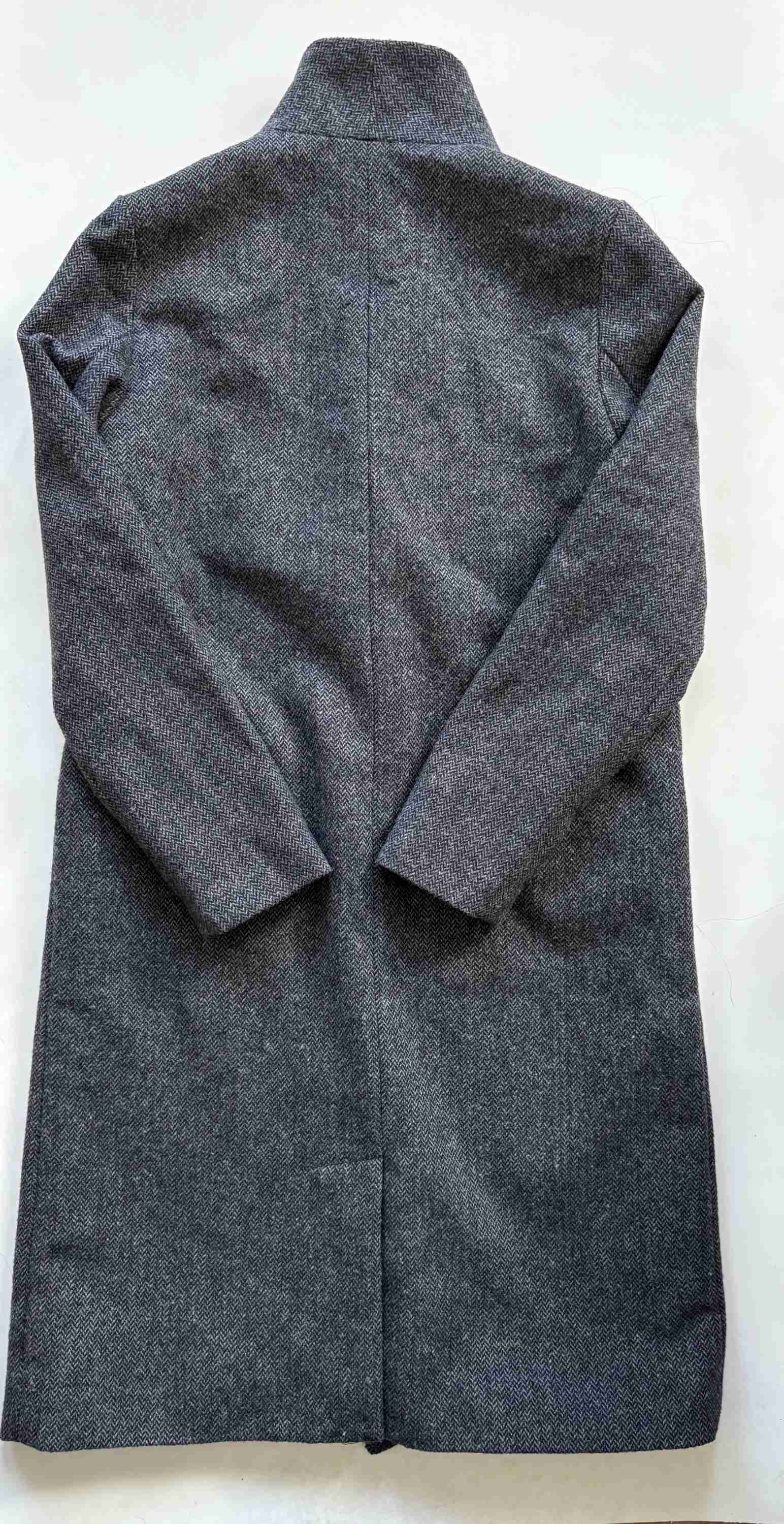 Coat Peacoat By Old Navy In Grey, Size: Xs - Image 2