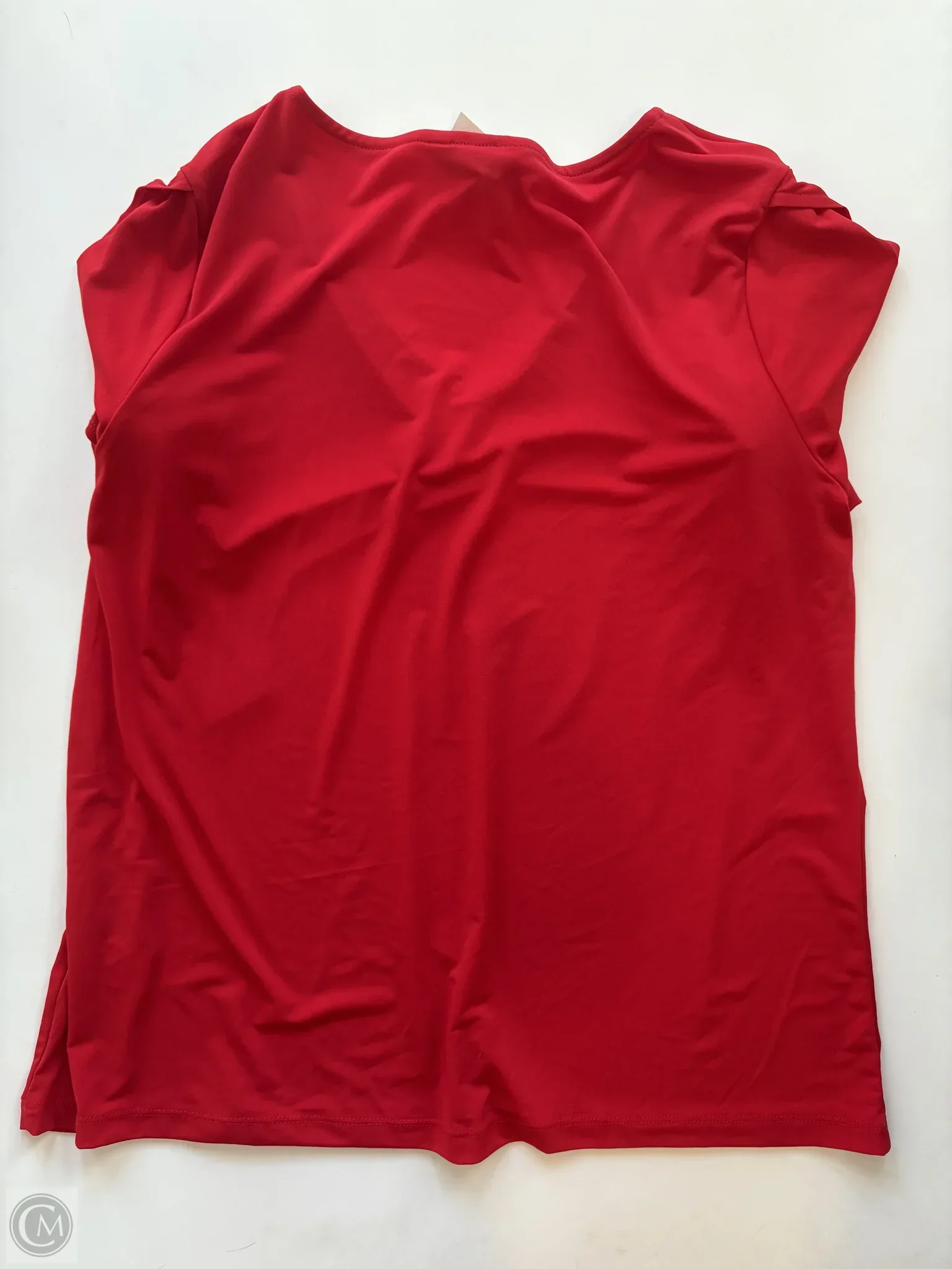 Blouse Short Sleeve By Liz Claiborne  Size: L - Image 2