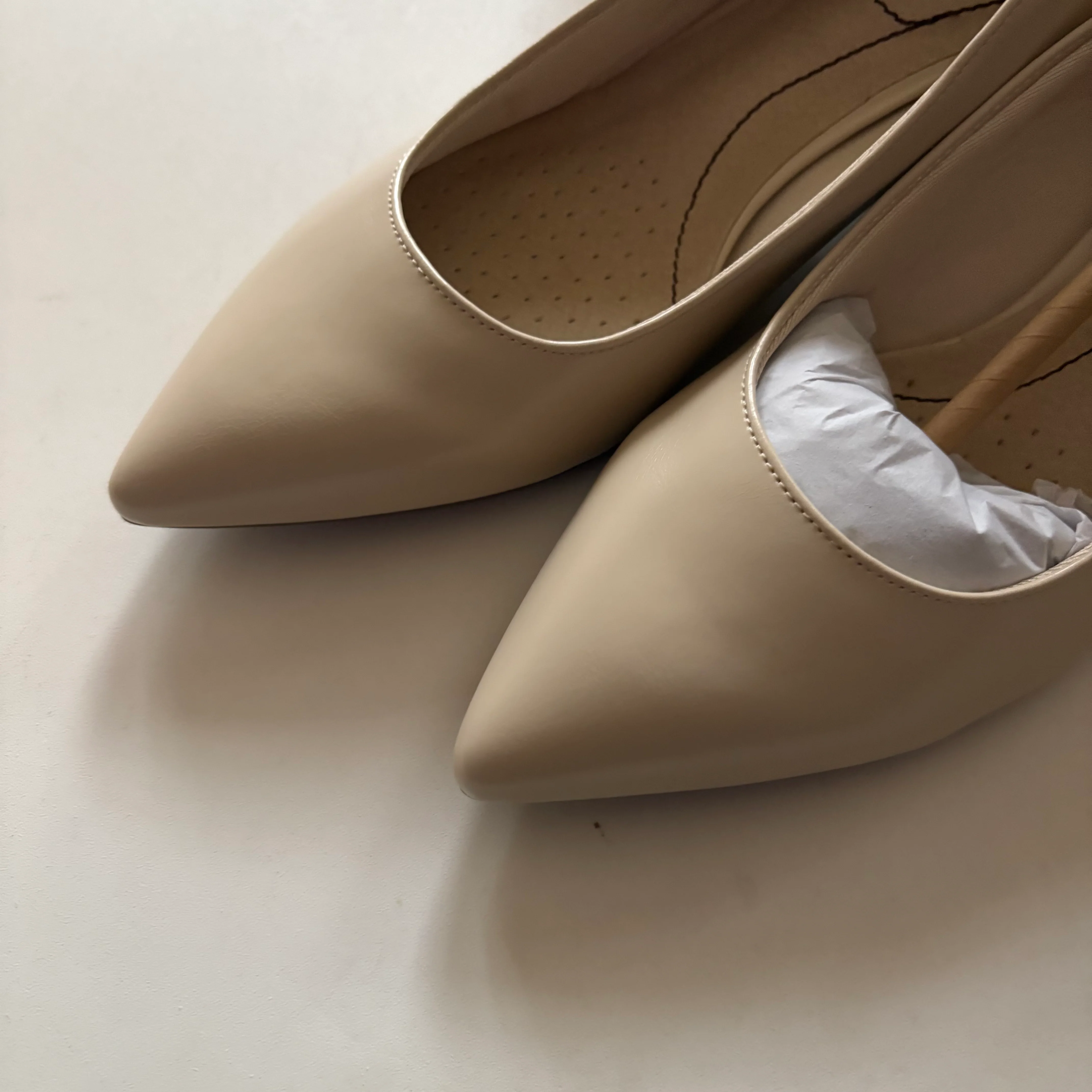 Shoes Heels Block By Life Stride In Cream, Size: 6.5 - Image 3