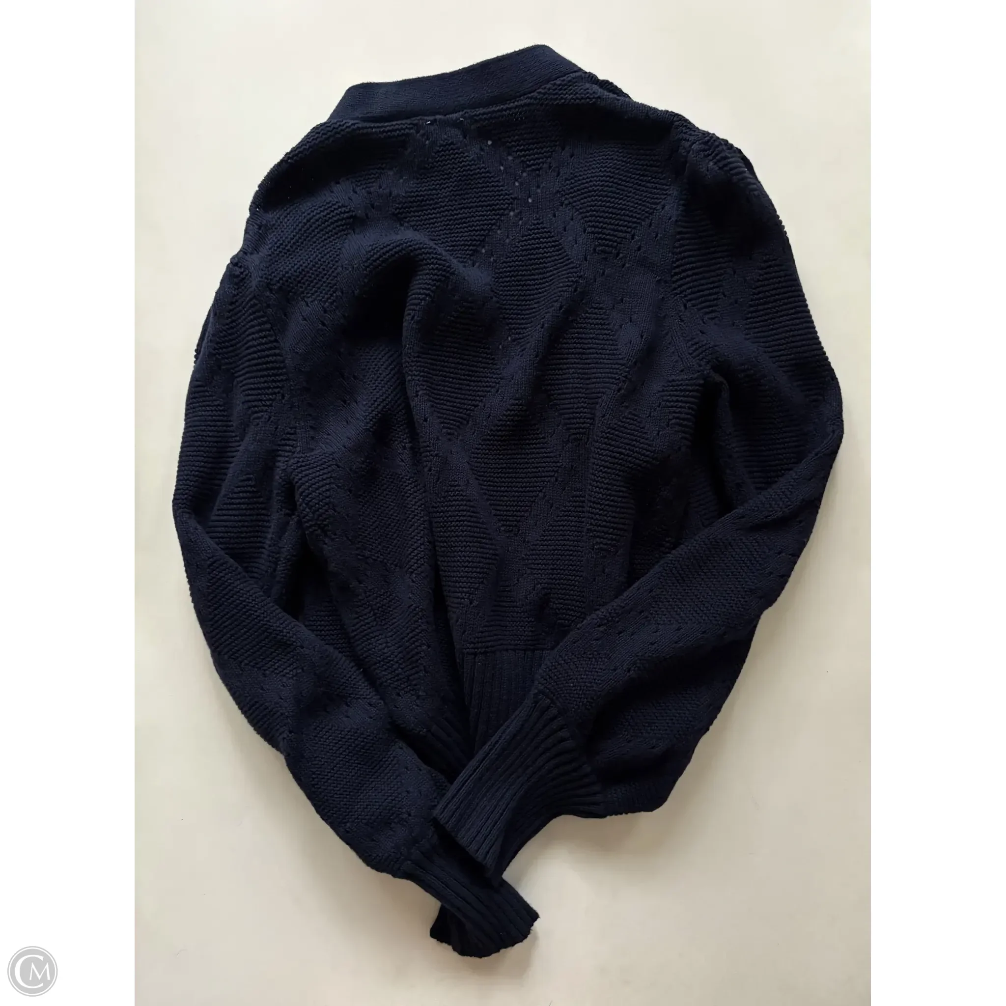 Sweater Cardigan By Crown And Ivy In Blue, Size: L - Image 2