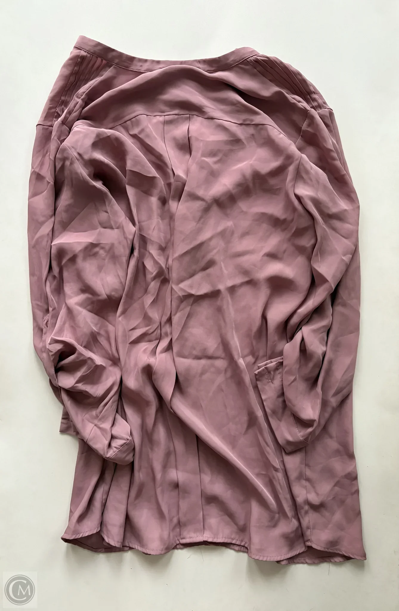Blouse Long Sleeve By Beverly Drive In Pink, Size: 1x - Image 2