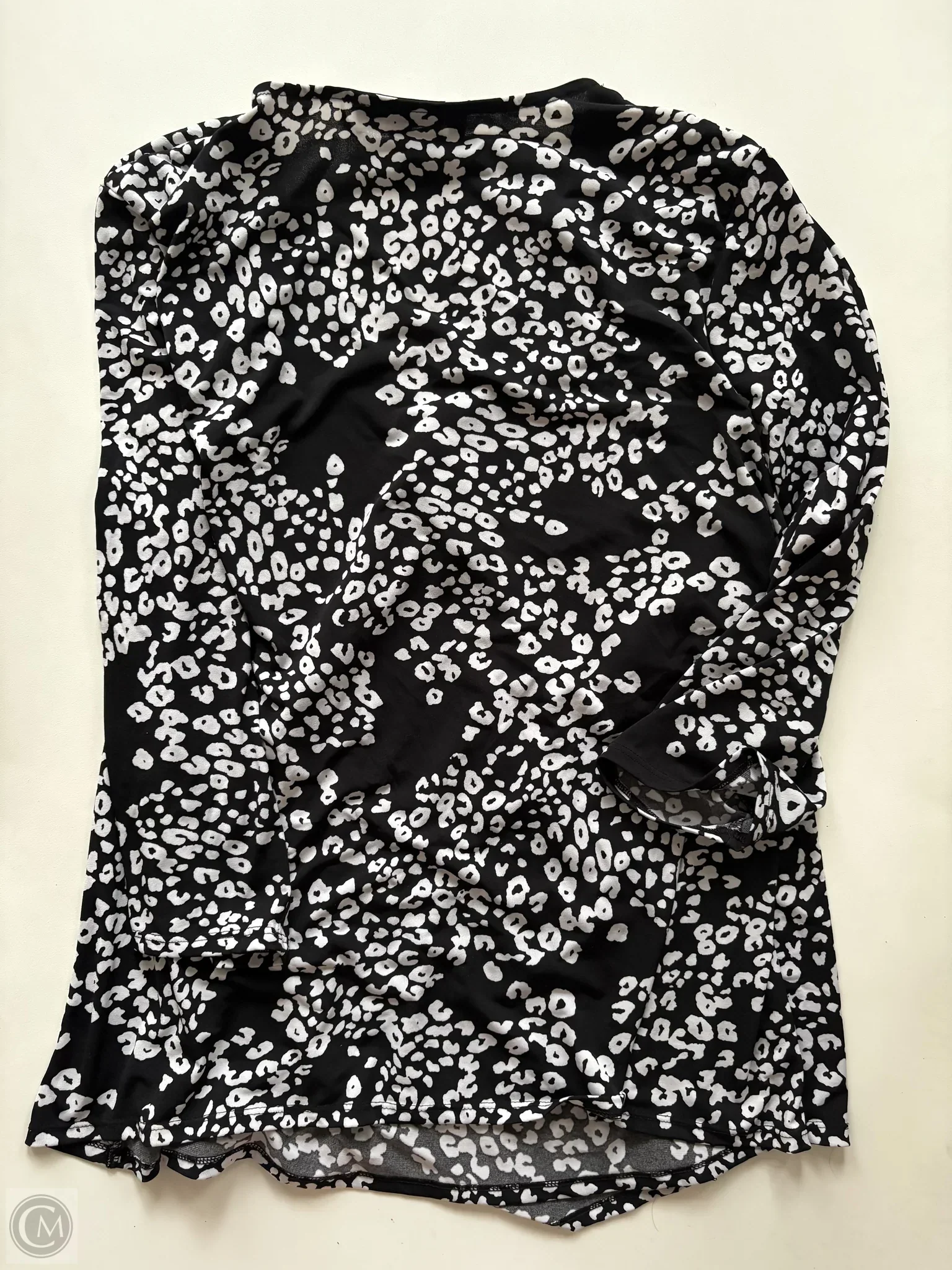 Top Long Sleeve By Jennifer Lopez In Animal Print, Size: 2x - Image 2