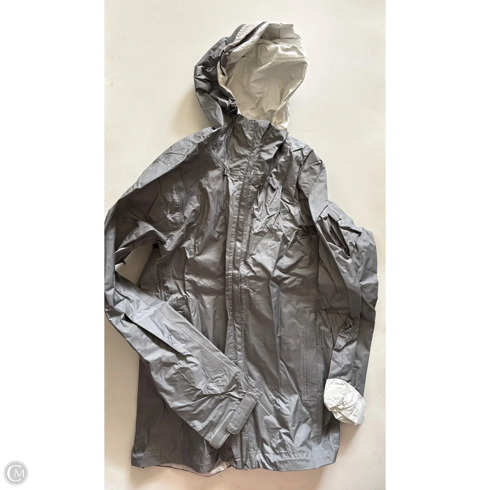 Jacket Windbreaker By Patagonia In Grey, Size: L - Image 1
