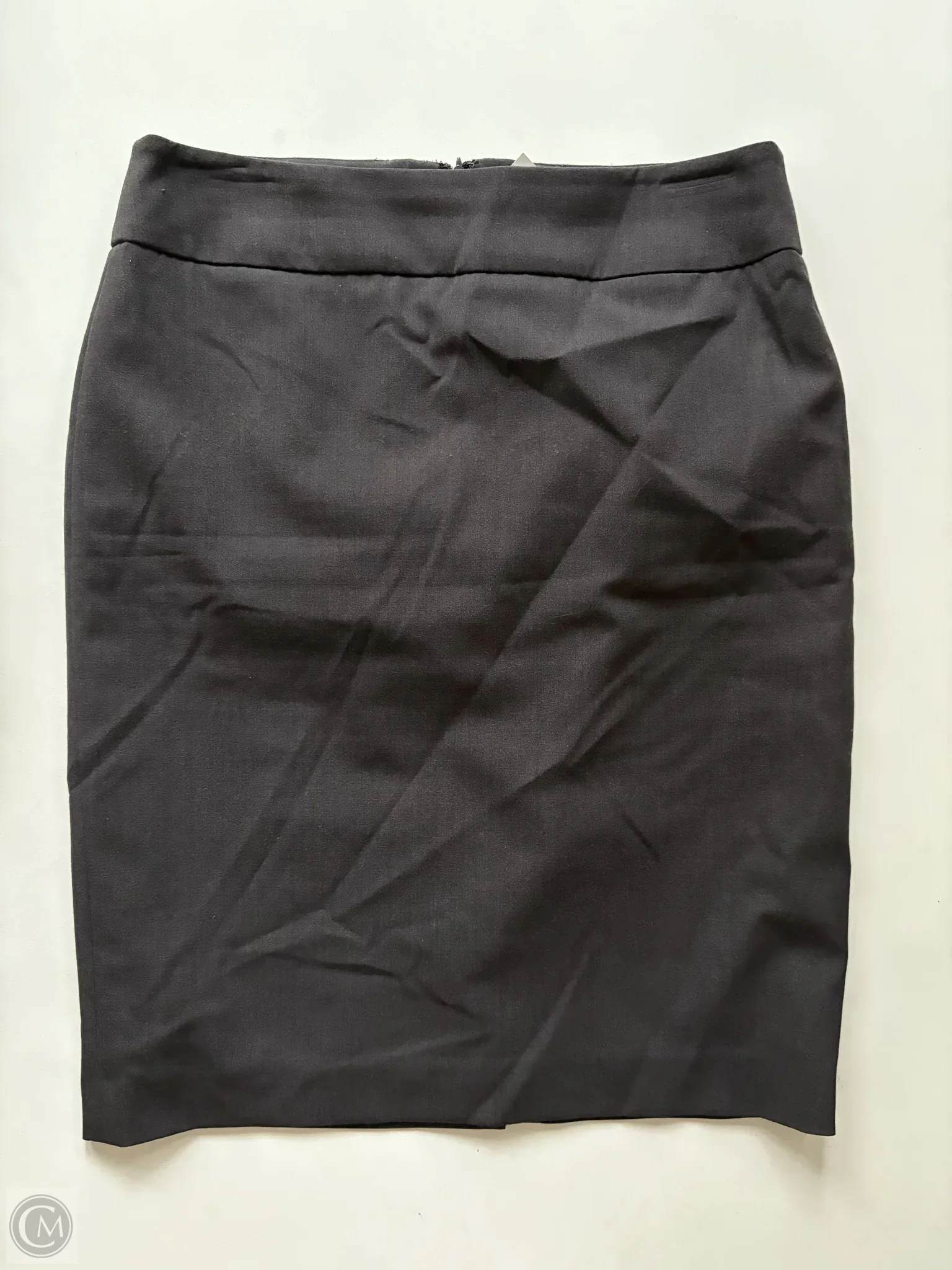 Skirt Midi By Anne Klein In Grey, Size: 2 - Image 1