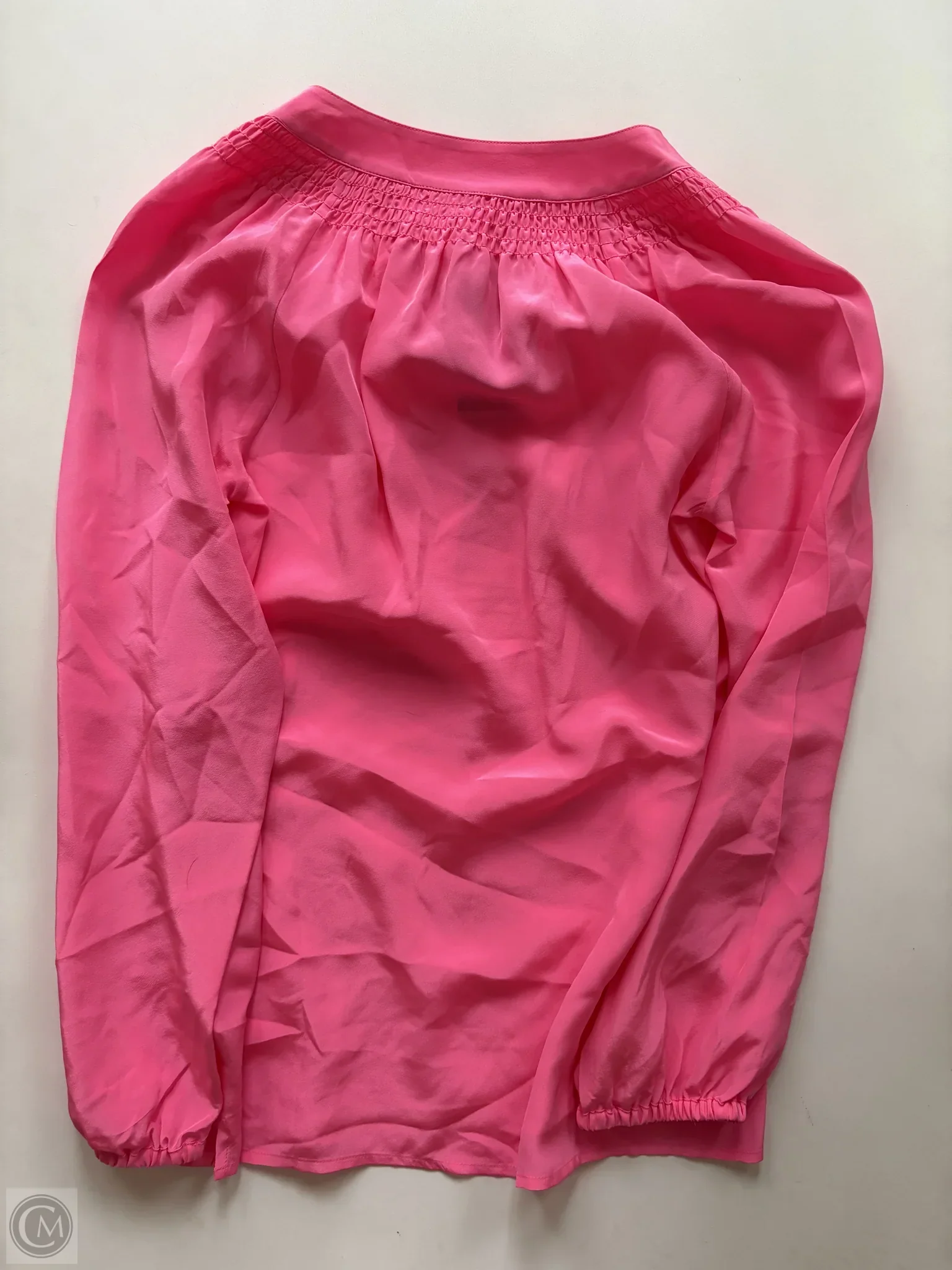 Blouse Long Sleeve By Lilly Pulitzer In Pink, Size: Xs - Image 2