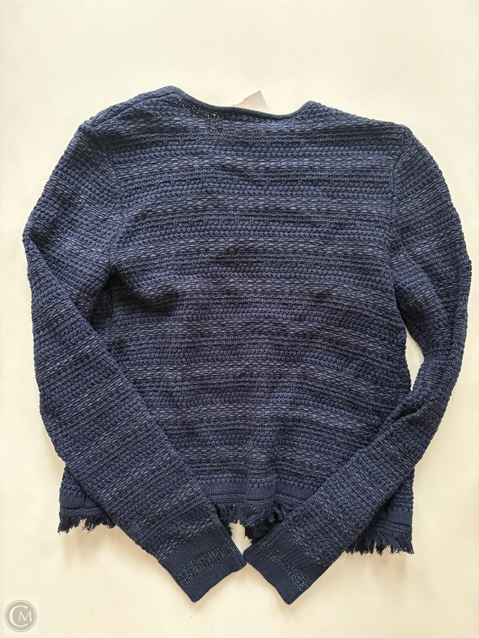 Sweater Cardigan Designer By Lilly Pulitzer In Blue, Size: S - Image 2