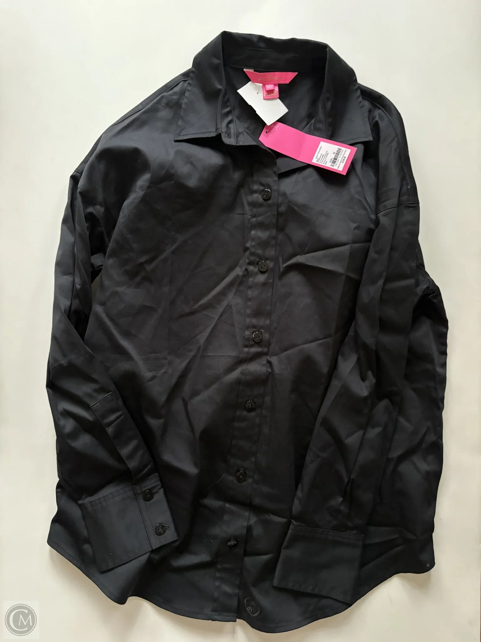 Blouse Designer By Lilly Pulitzer In Black Size XS - Image 1