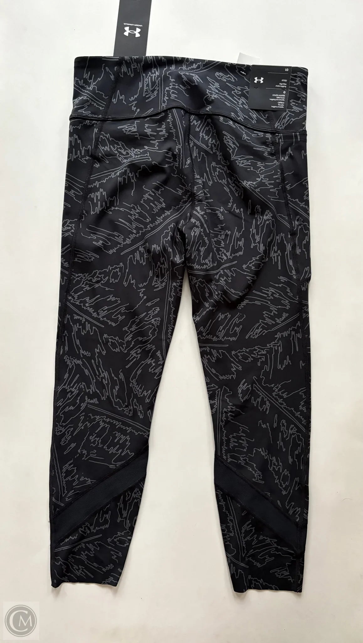 Athletic Leggings By Under Armour In Black, Size: L - Image 2