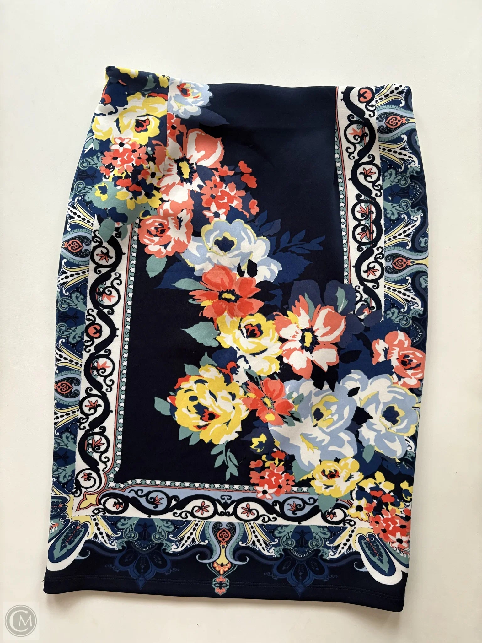 Skirt Midi By Cato In Floral Print, Size: Xs - Image 2