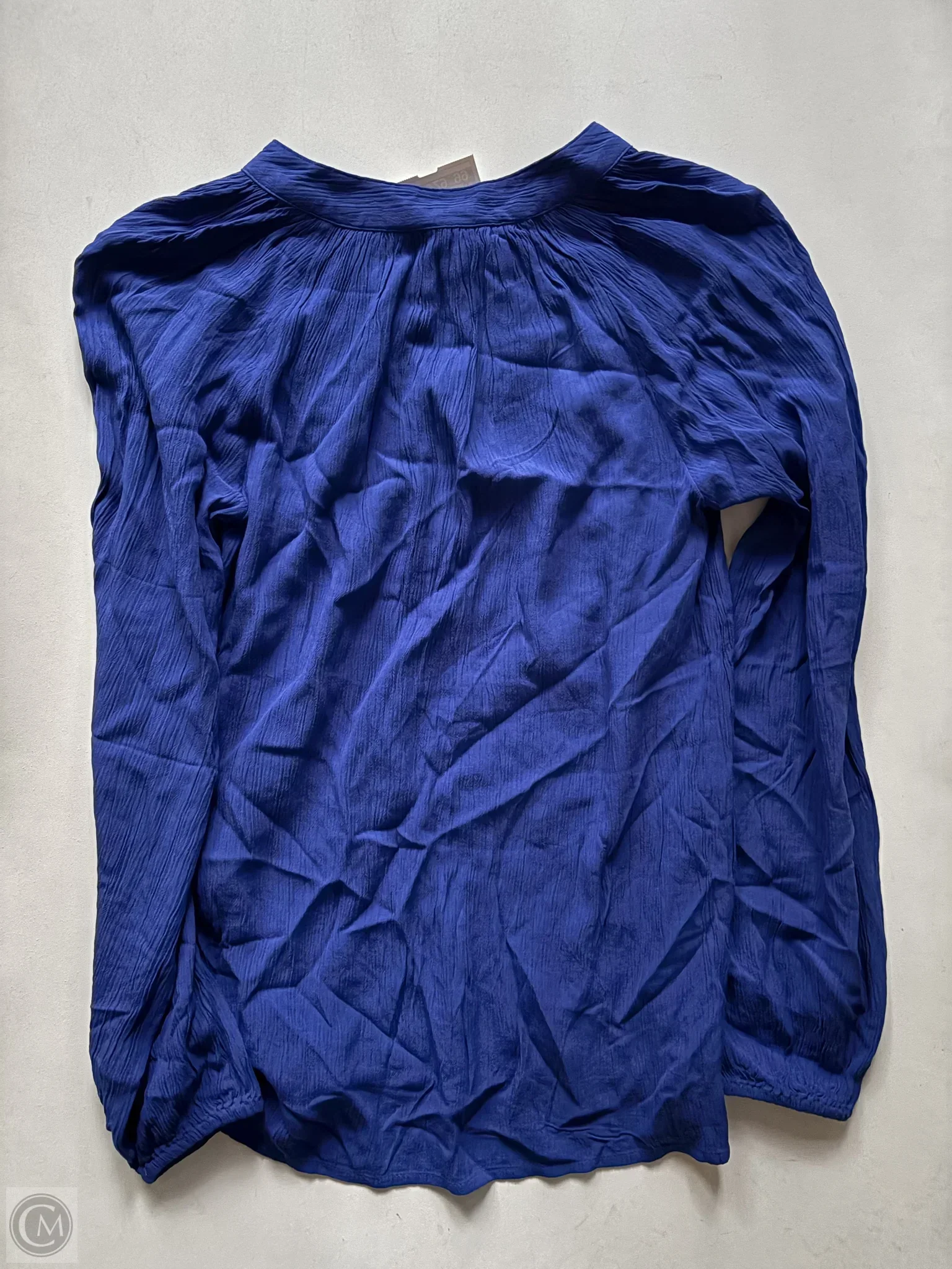 Top Long Sleeve By Lilly Pulitzer In Blue, Size: Xxs - Image 2