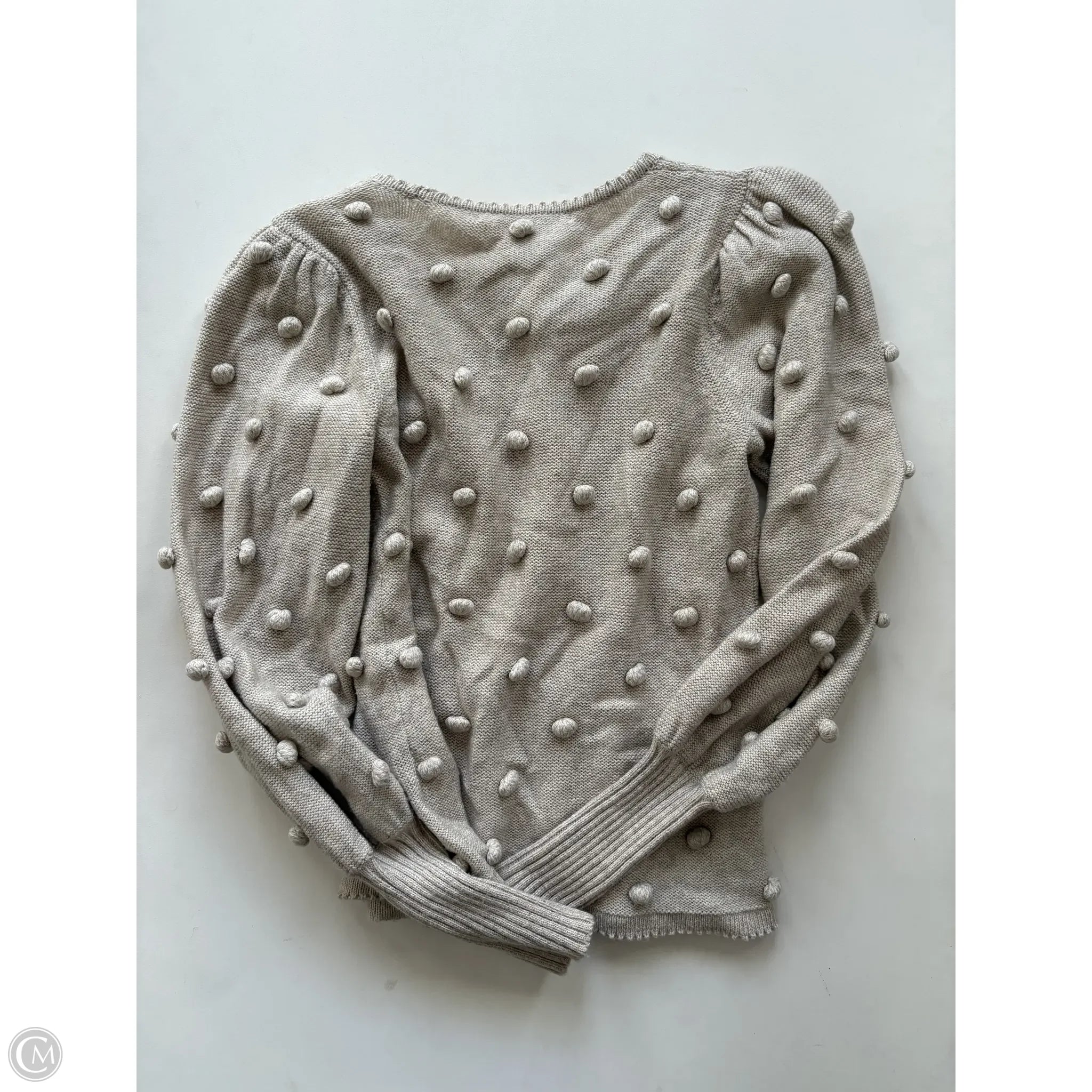 Sweater Designer By Lilly Pulitzer In Beige, Size: Xxs - Image 2