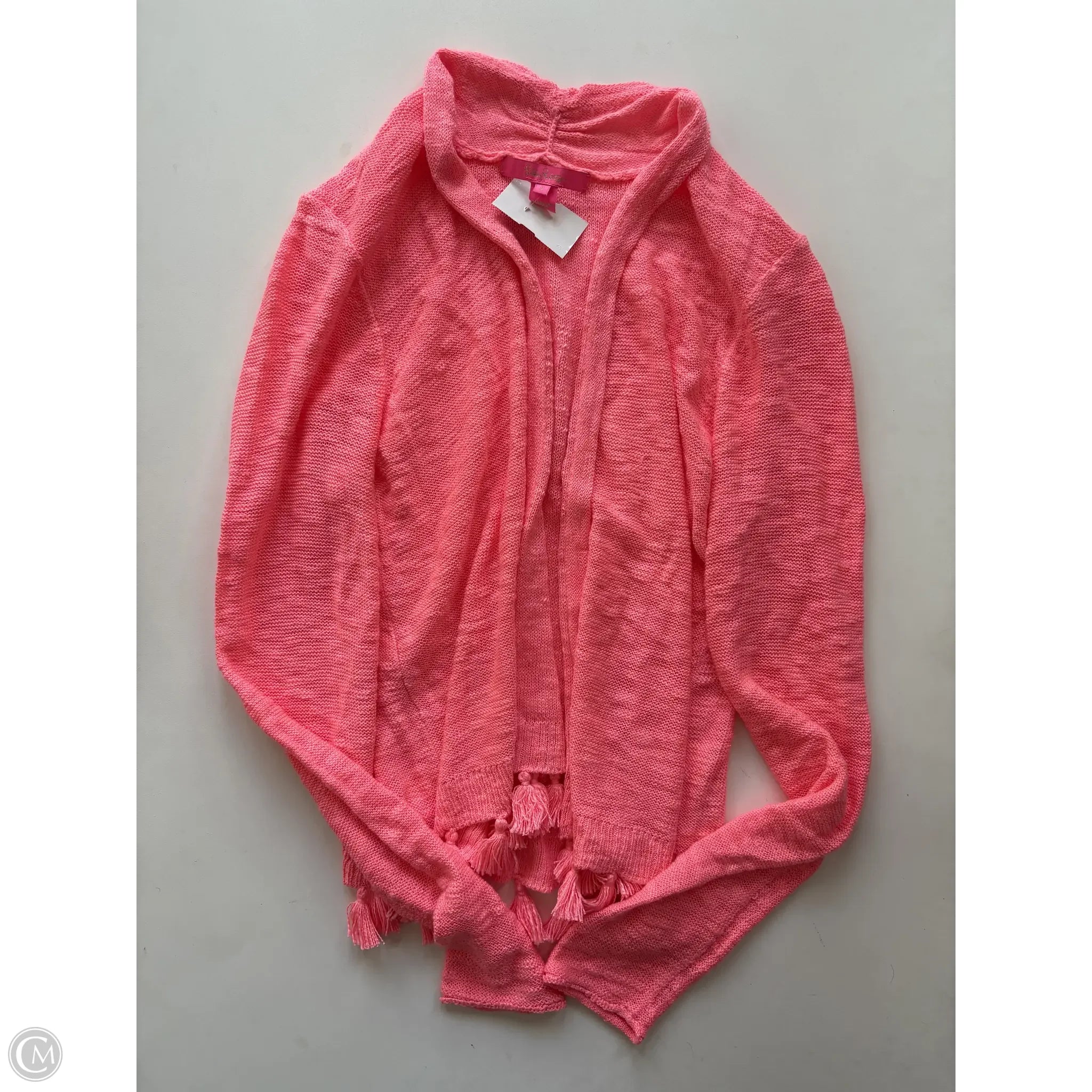 Sweater Cardigan Designer By Lilly Pulitzer In Pink, Size: S - Image 1