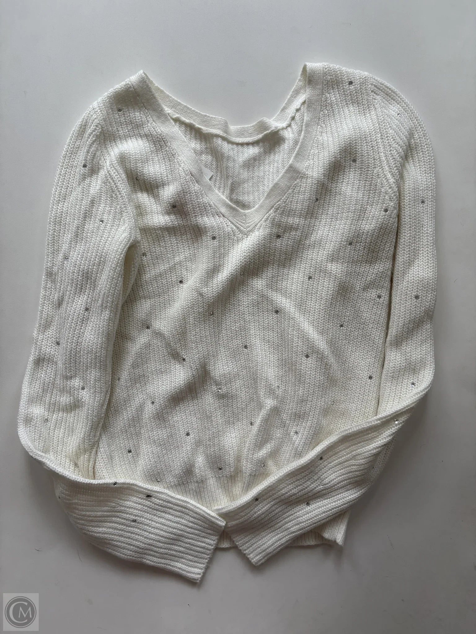 Sweater Designer By Lilly Pulitzer In White - Image 2