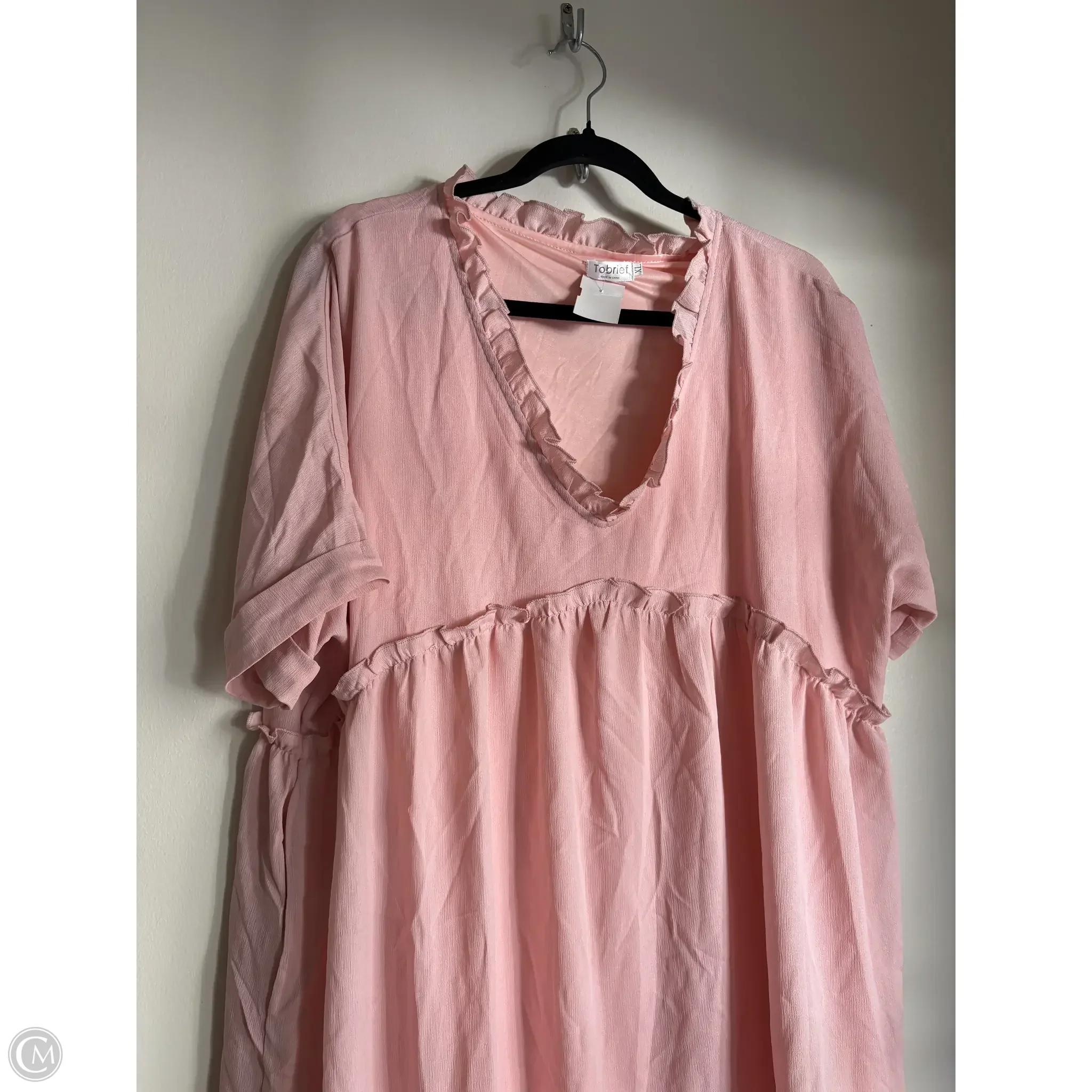 Dress Casual Midi By Tobrief In Pink, Size: Xl - Image 3