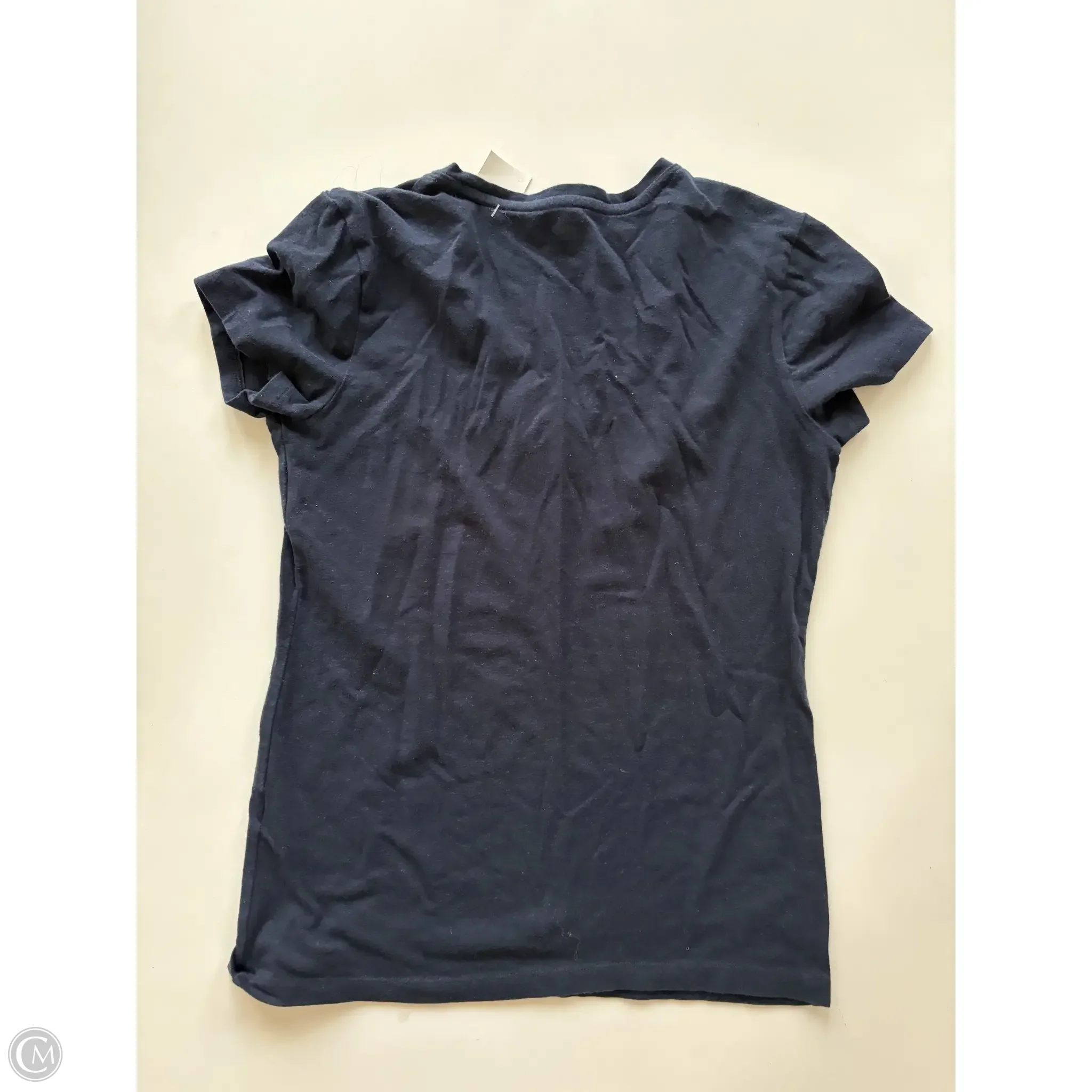 Top Short Sleeve By Banana Republic In Navy, Size: Xs - Image 2