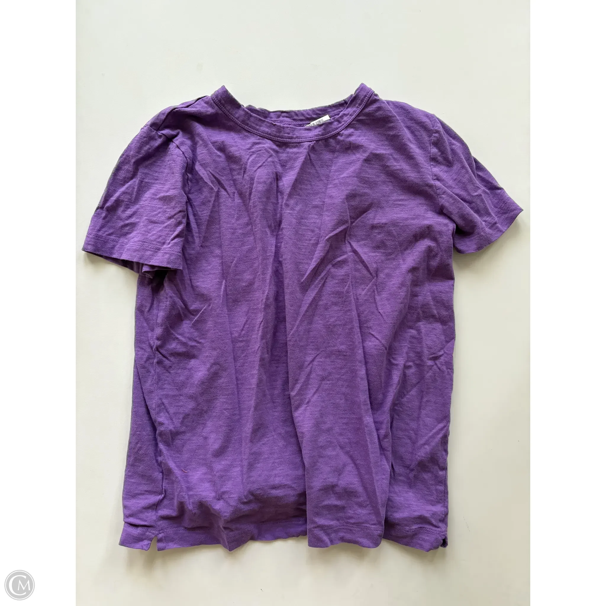 Top Short Sleeve By Loft In Purple, Size: Xs - Image 1