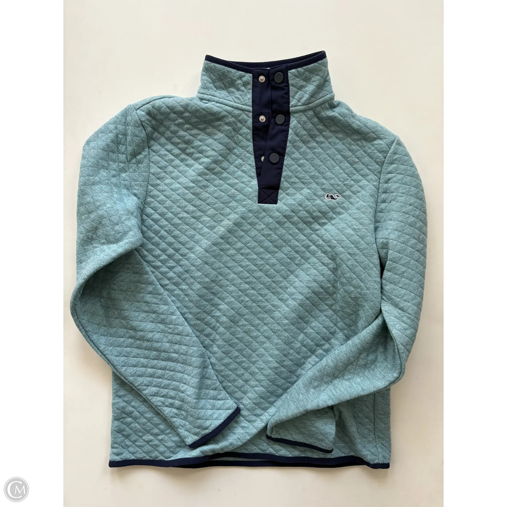 Jacket Puffer & Quilted By Vineyard Vines In Blue, Size: Xs - Image 1