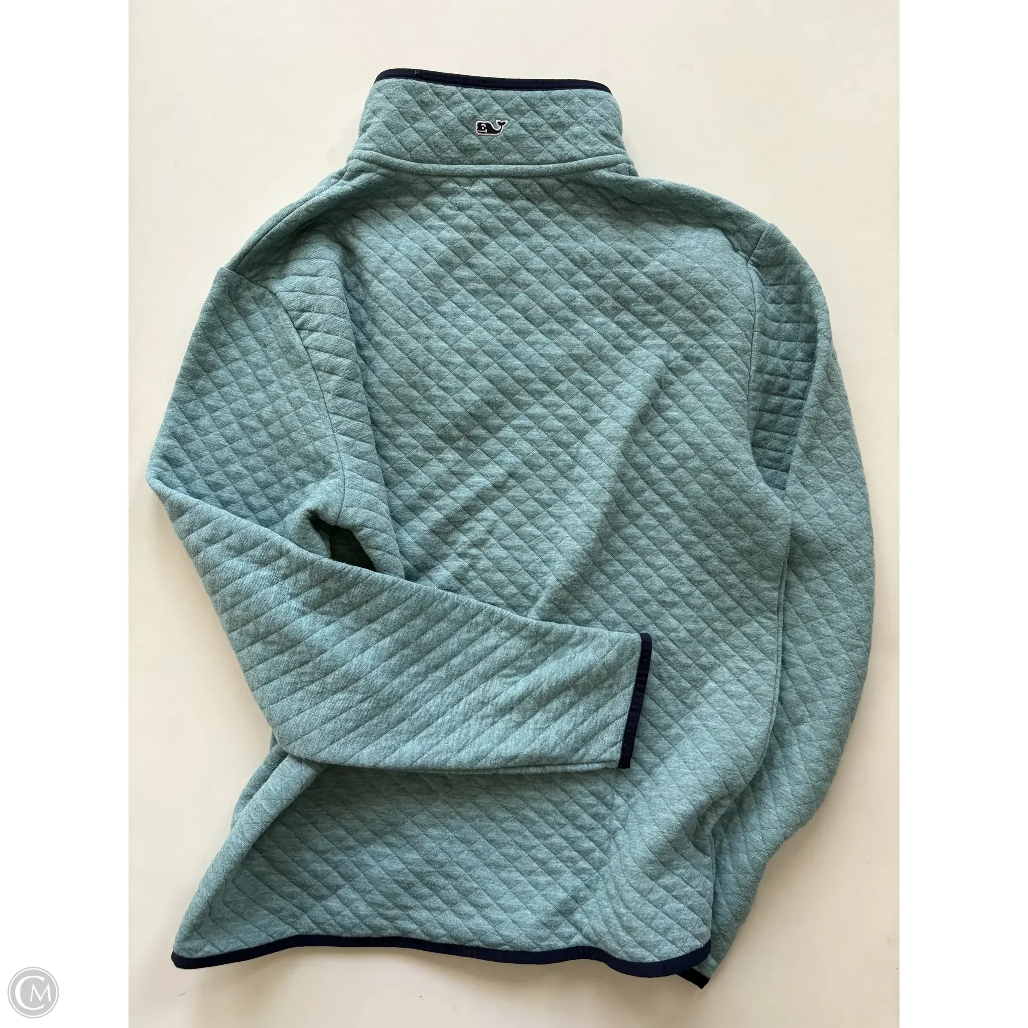 Jacket Puffer & Quilted By Vineyard Vines In Blue, Size: Xs - Image 2
