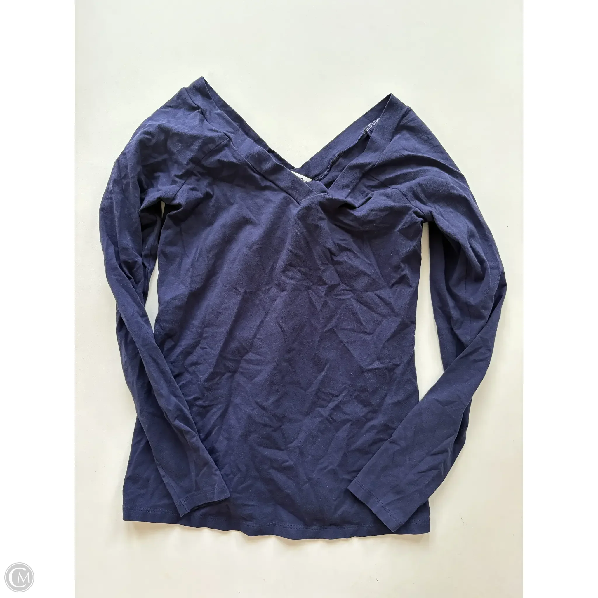 Top Long Sleeve Designer By Lilly Pulitzer In Navy, Size: Xs - Image 1