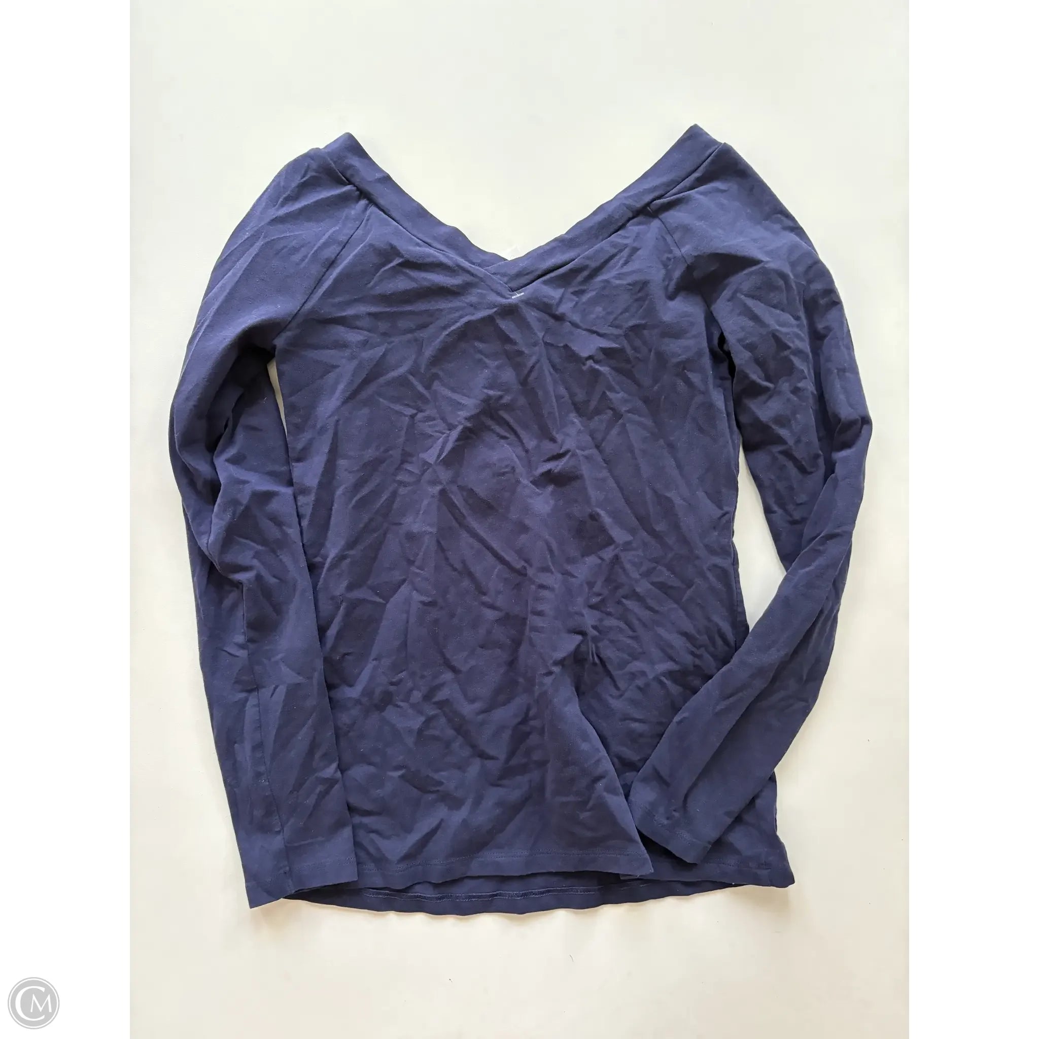 Top Long Sleeve Designer By Lilly Pulitzer In Navy, Size: Xs - Image 2