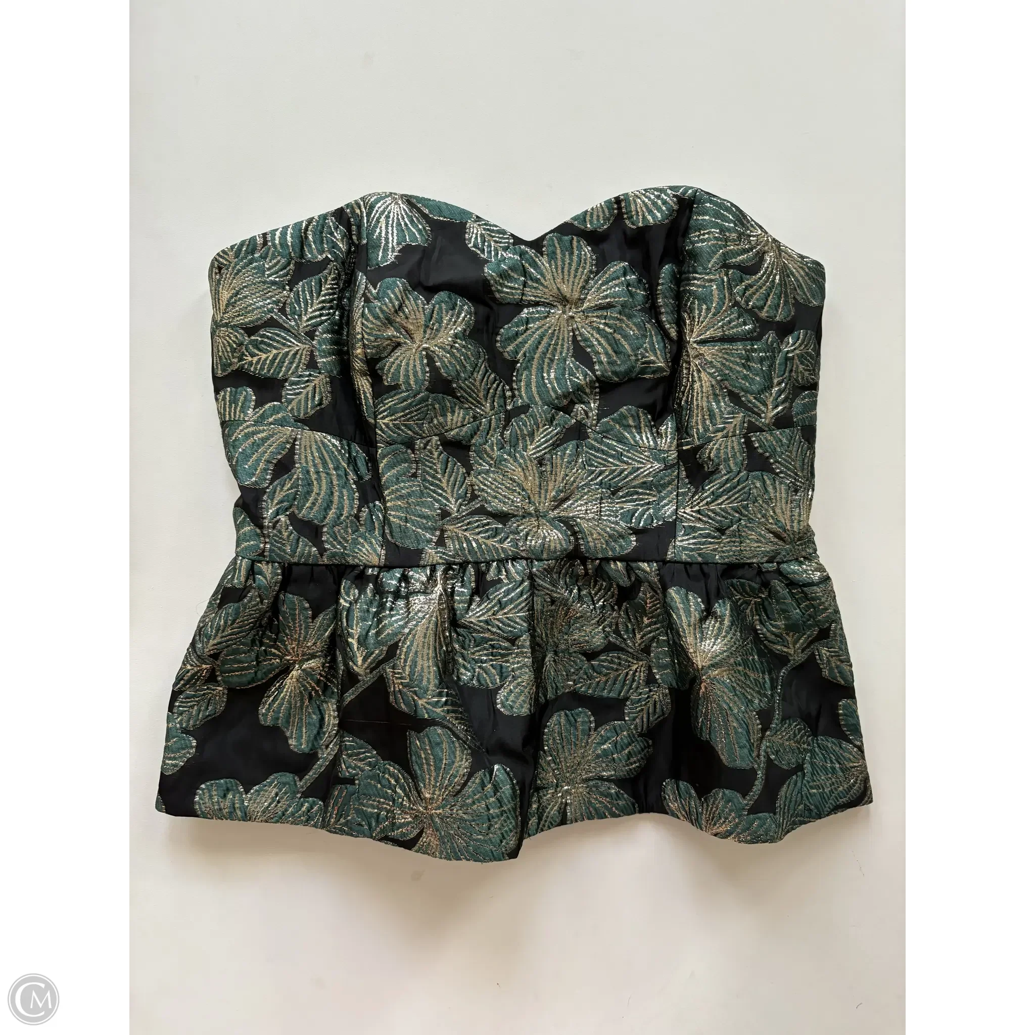 Blouse Designer By Lilly Pulitzer In Green, Size: S - Image 1