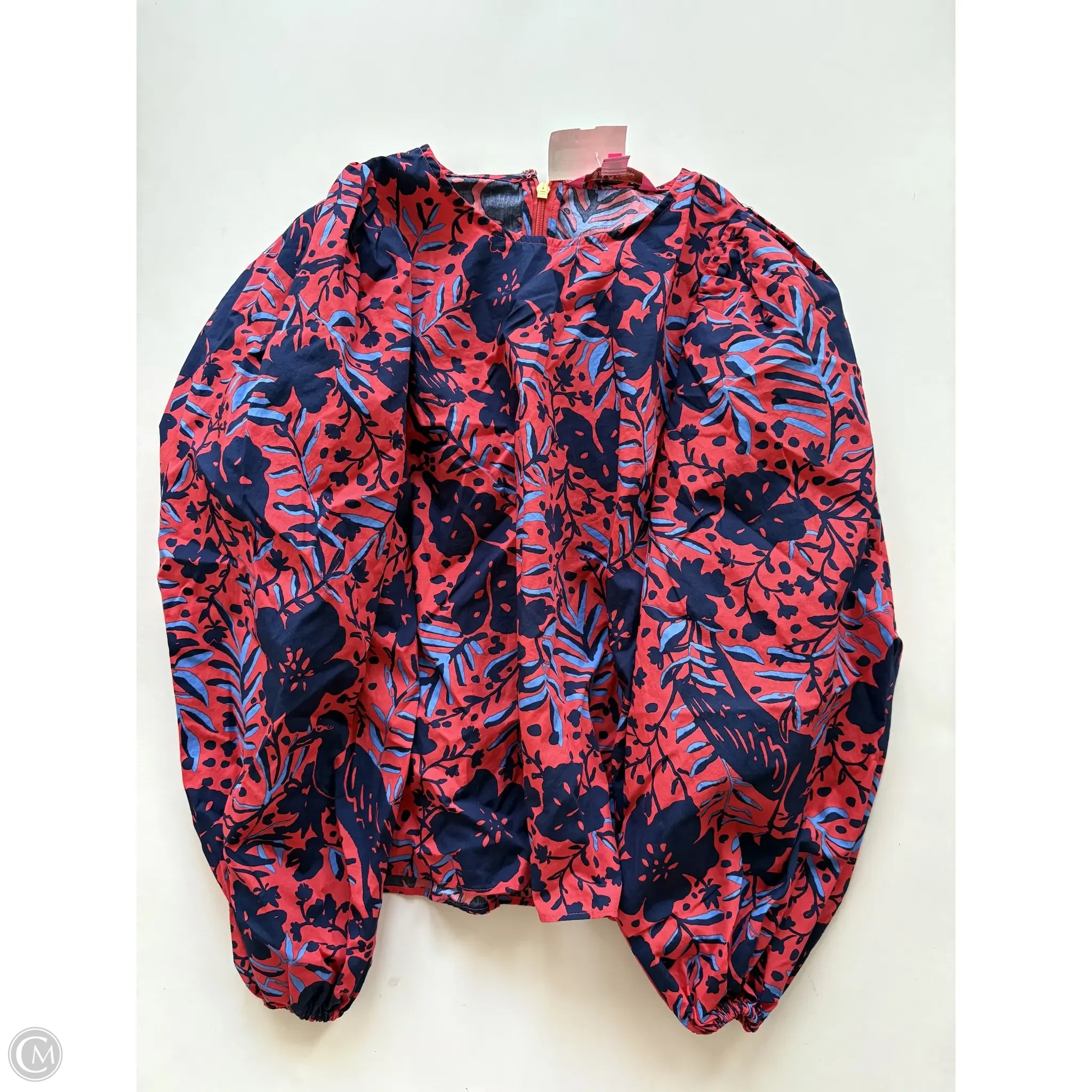 Top Long Sleeve Designer By Lilly Pulitzer In Red, Size: Xs - Image 1