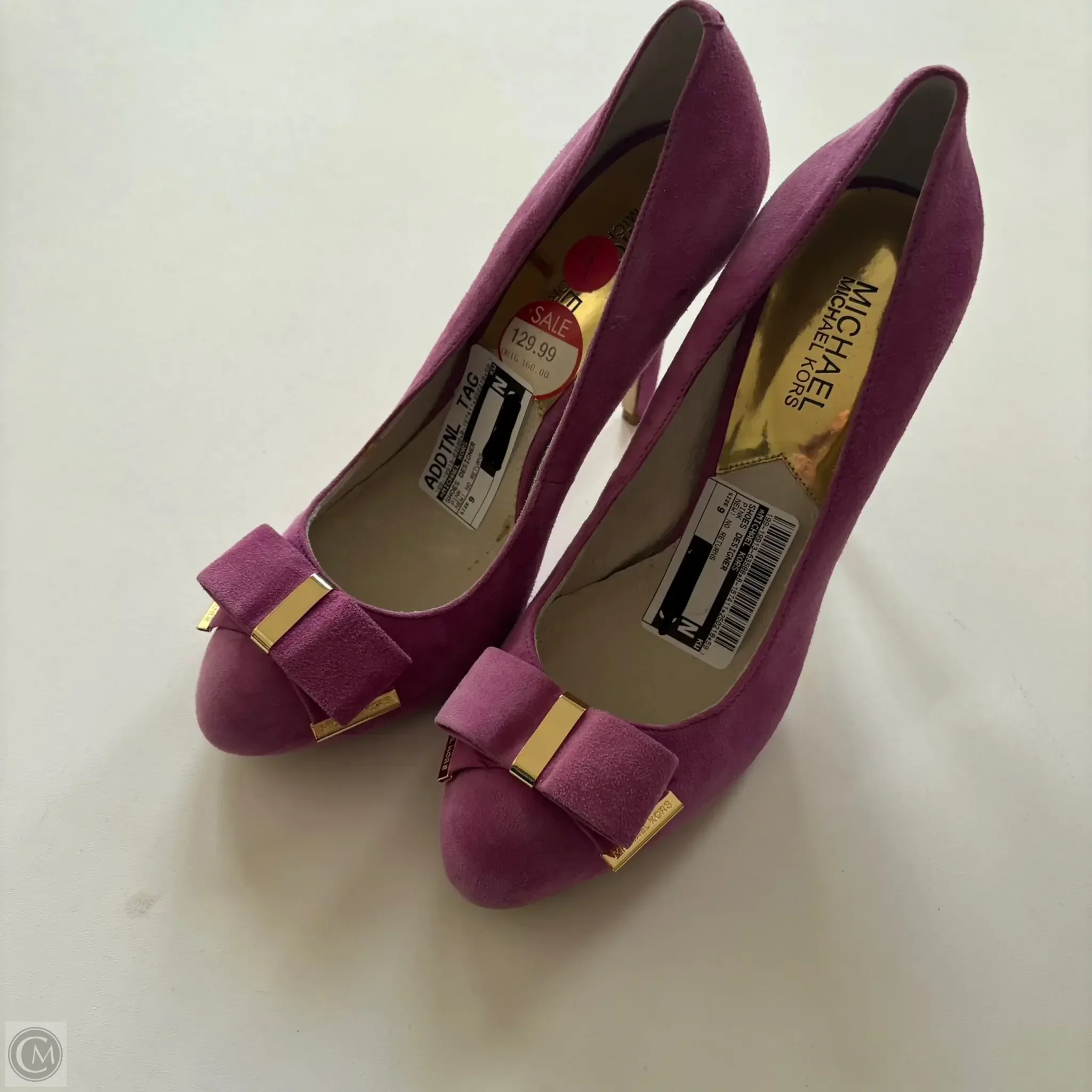 Shoes Designer By Michael Kors In Pink, Size: 9 - Image 1