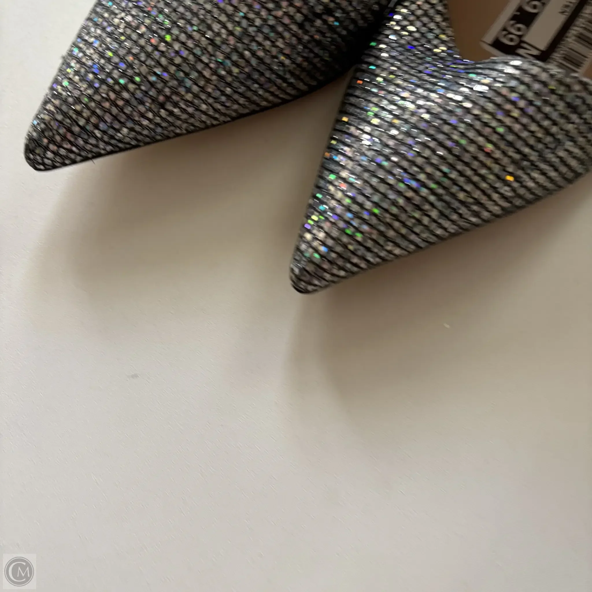Shoes Heels Kitten By Cma In Silver, Size: 9 - Image 3