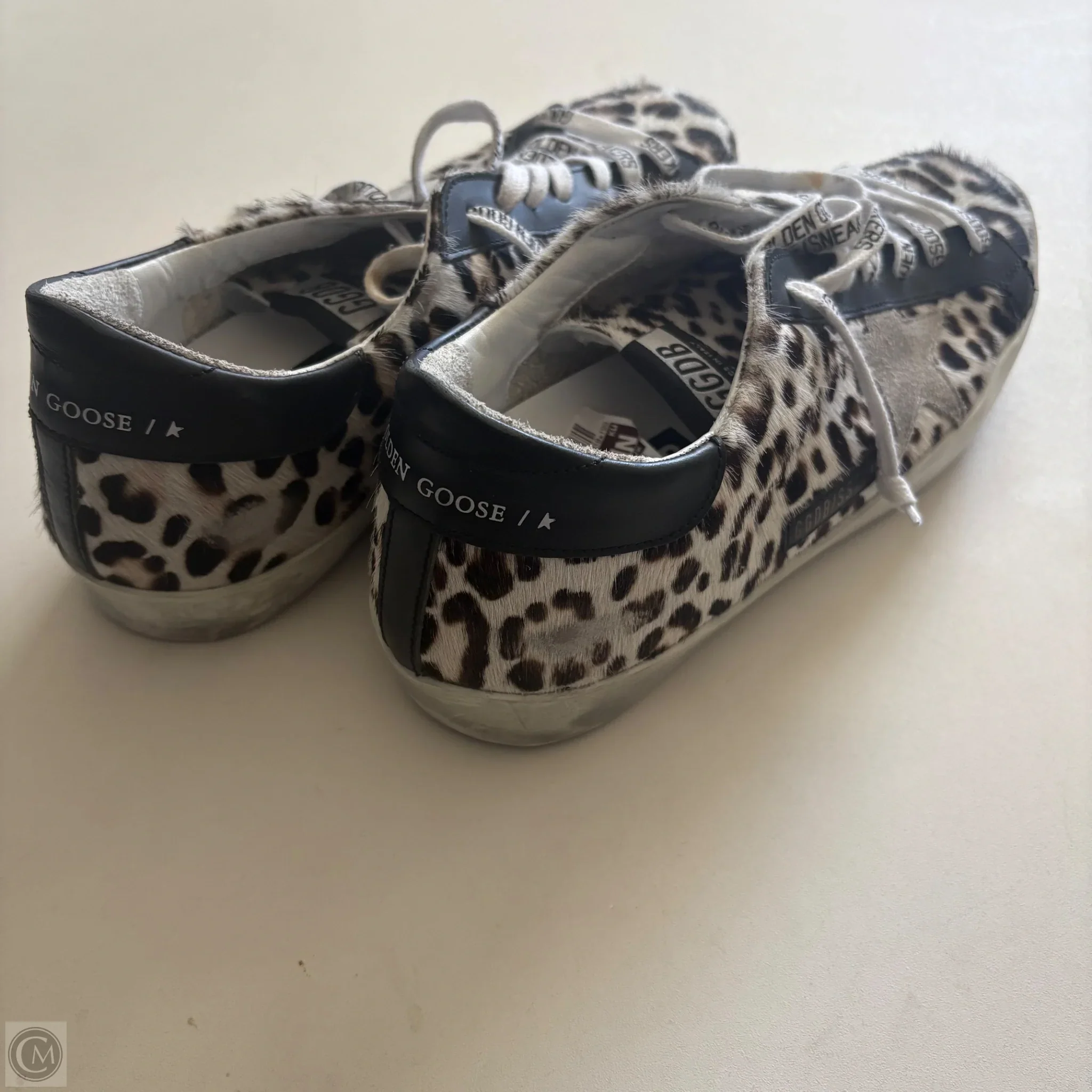 Shoes Luxury Designer By Golden Goose In Animal Print, Size: size 41 - Image 2