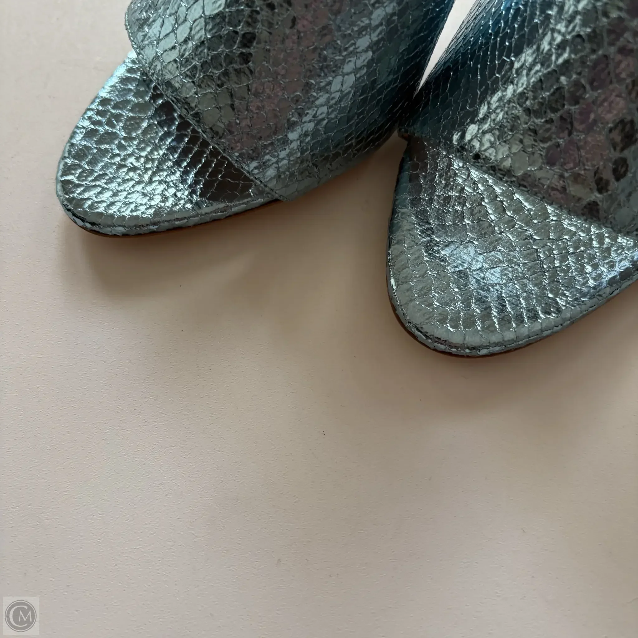 Shoes Heels Kitten By Cma In Blue, Size: 9.5 - Image 3