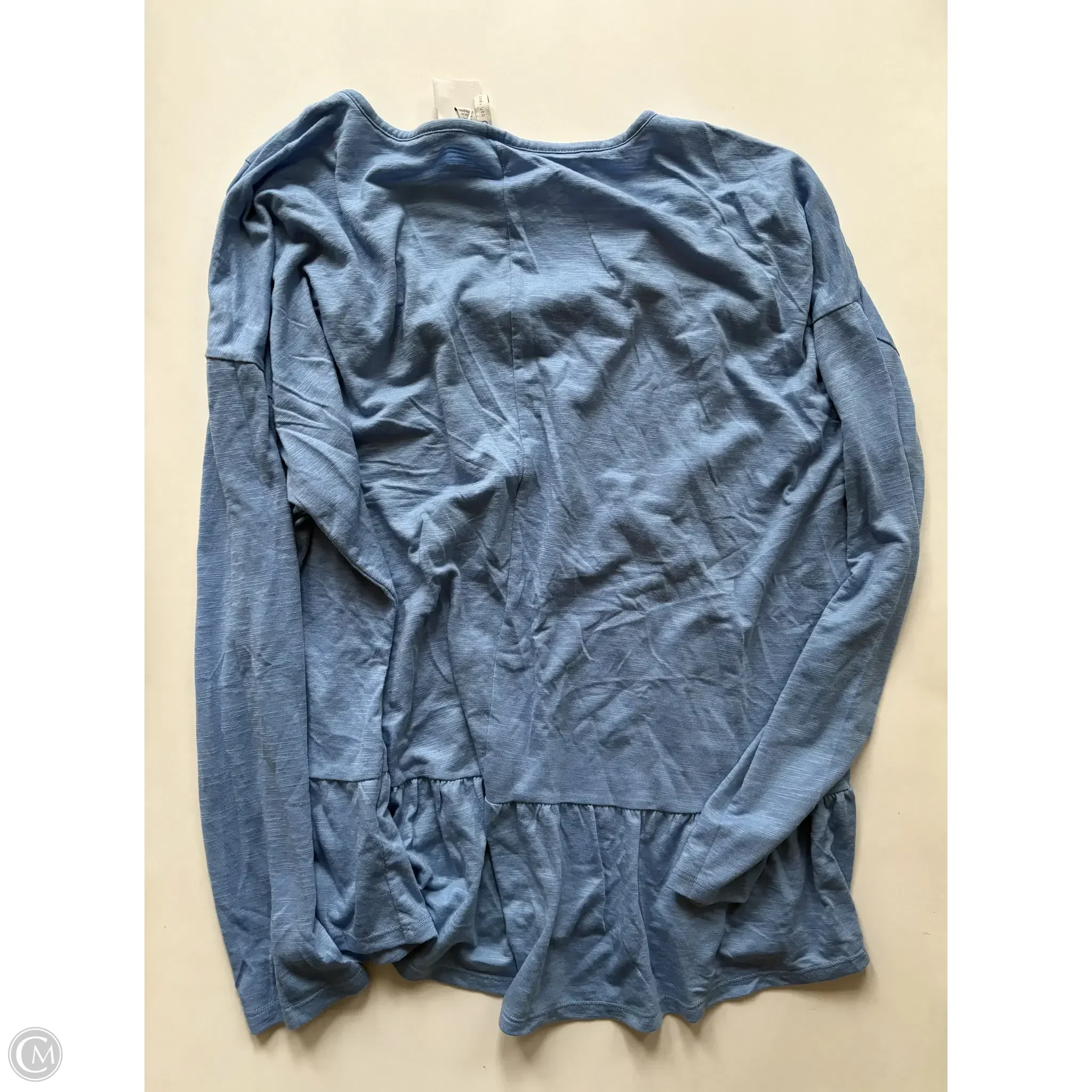 Top Long Sleeve By Cato In Blue, Size: Xl - Image 2