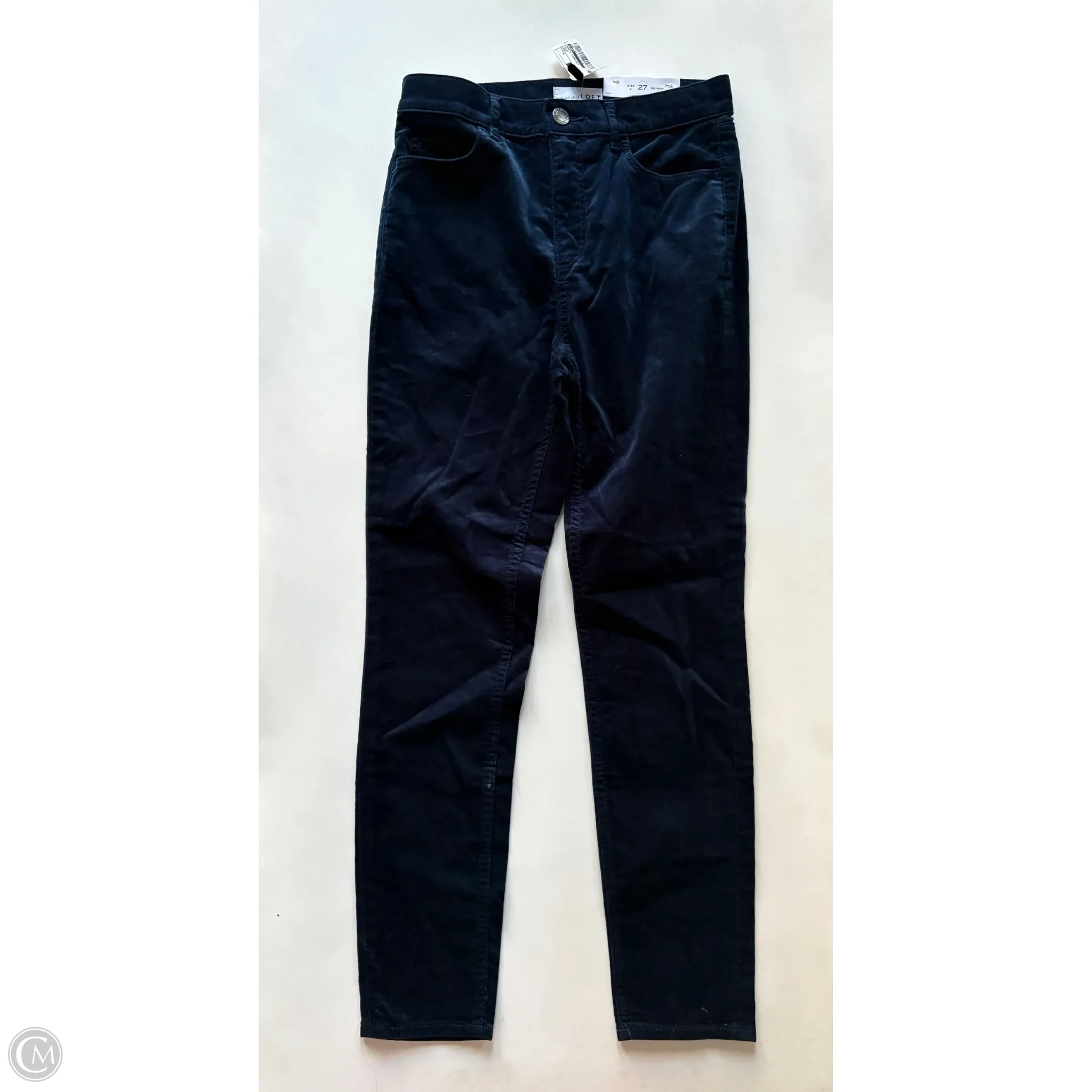 Pants Corduroy By Loft In Blue, Size: 4 - Image 1