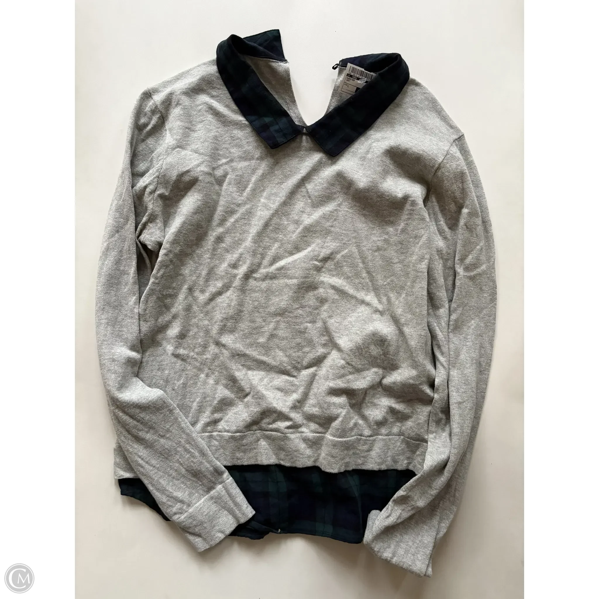 Sweater By J. Crew In Grey, Size: L - Image 1