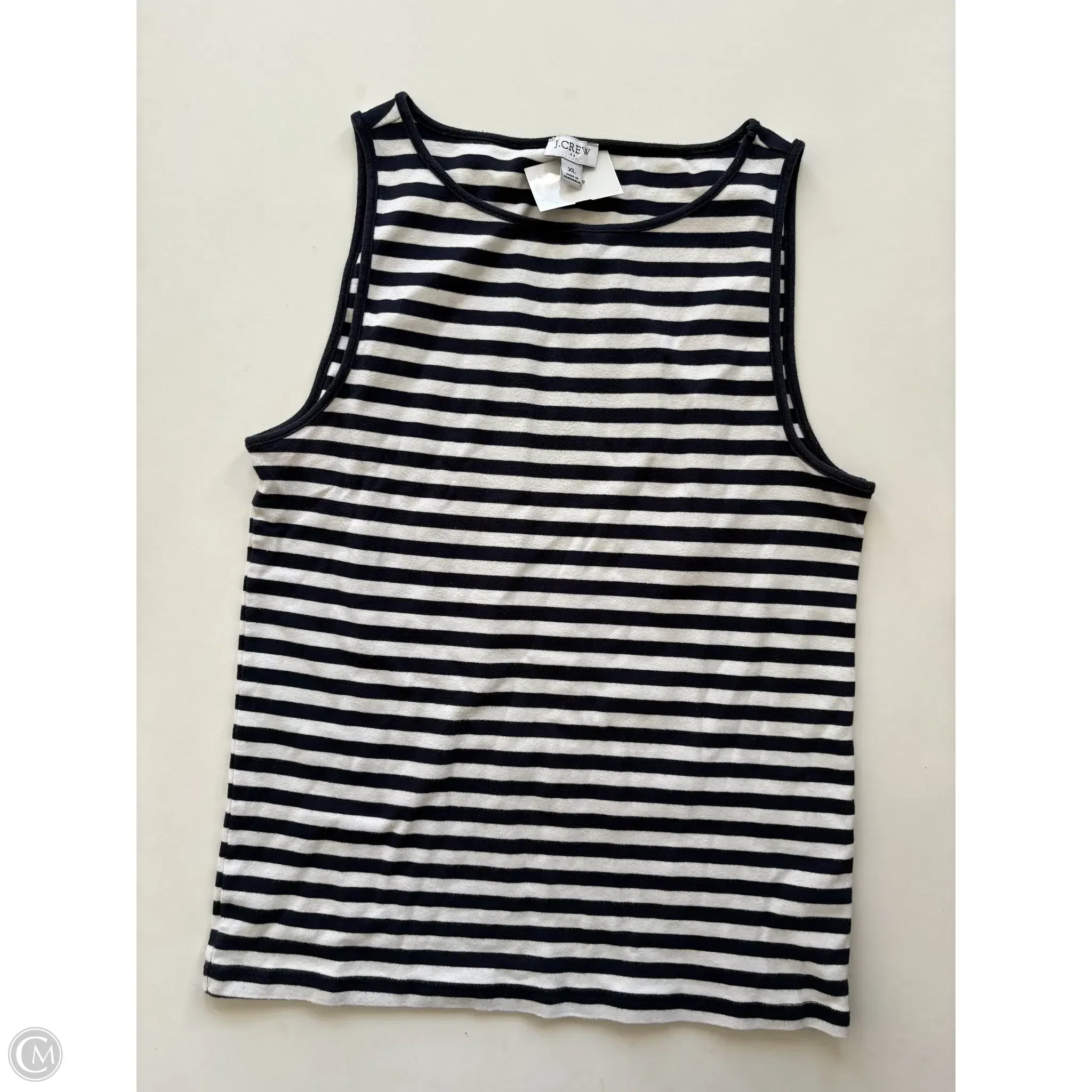 Tank Top By J. Crew In Striped Pattern, Size: Xl - Image 1