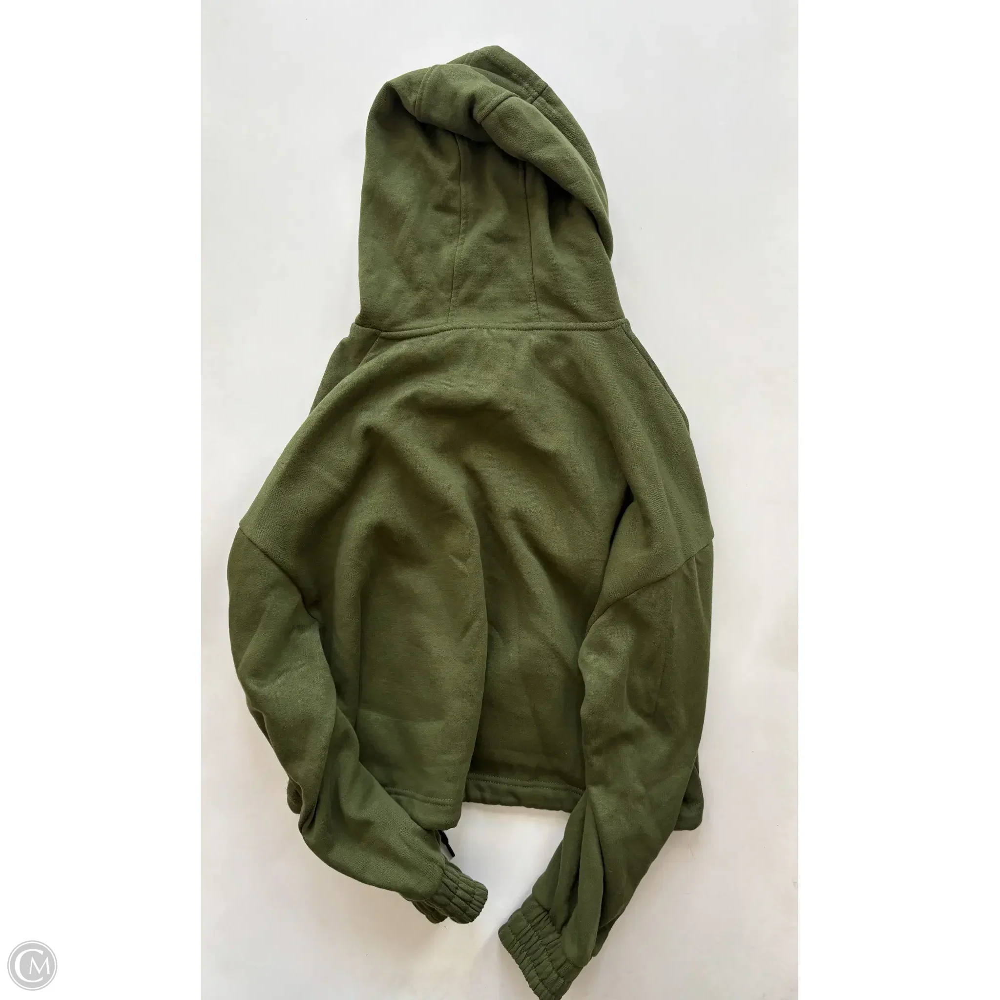 Sweatshirt Hoodie By Treign In Green, Size: L - Image 2