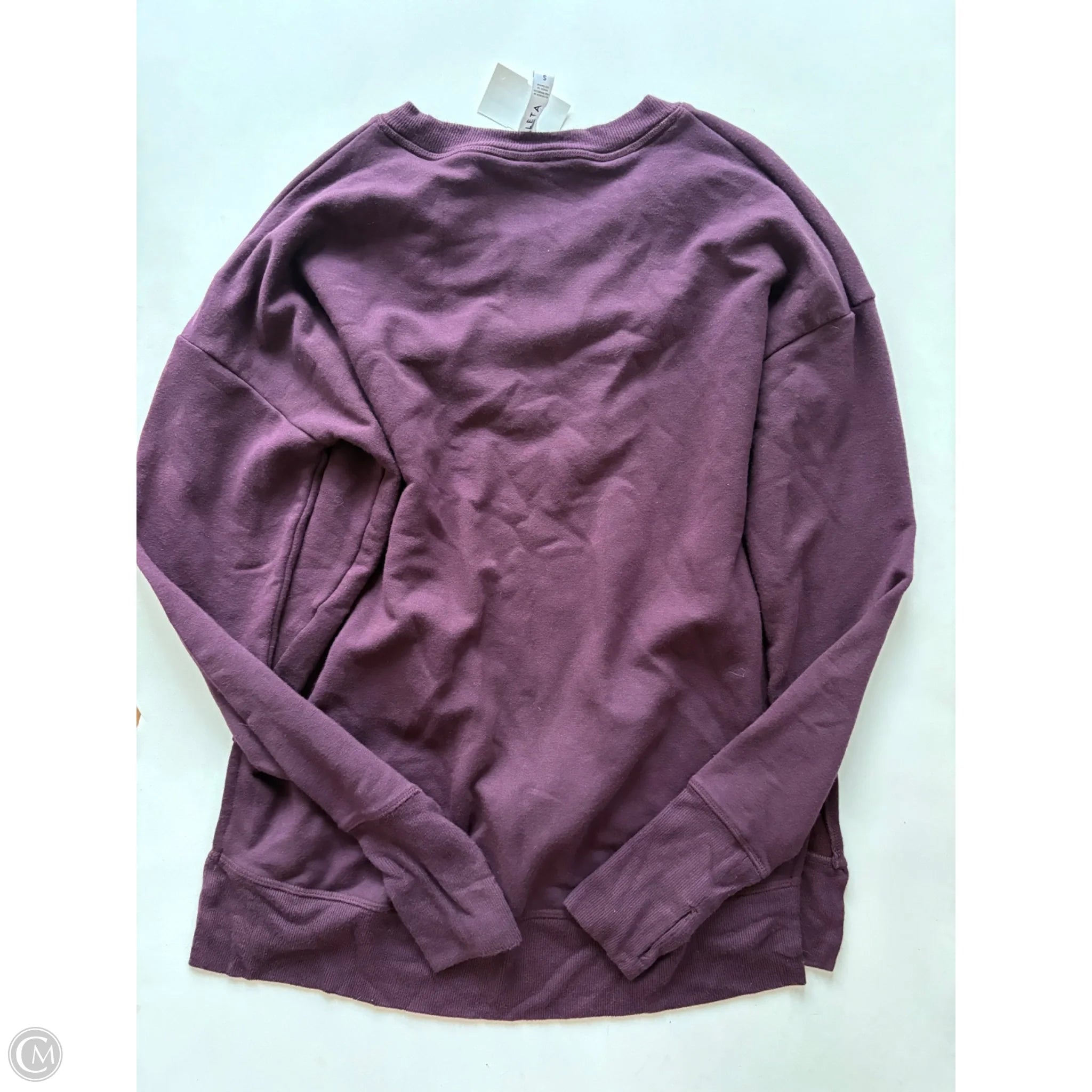Sweatshirt Crewneck By Athleta In Purple, Size: S - Image 2